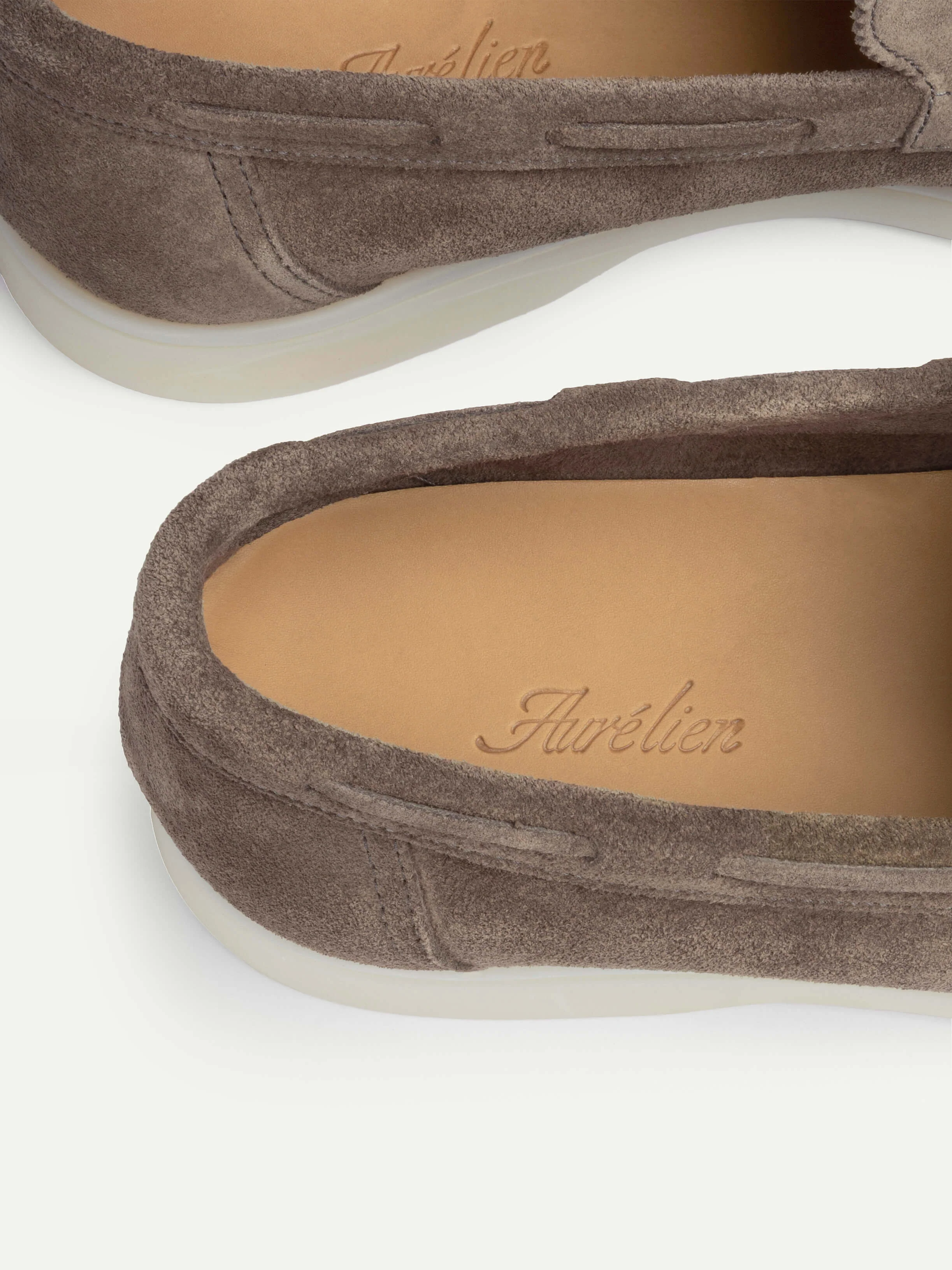 Ash Grey Yacht Loafers - Image 3