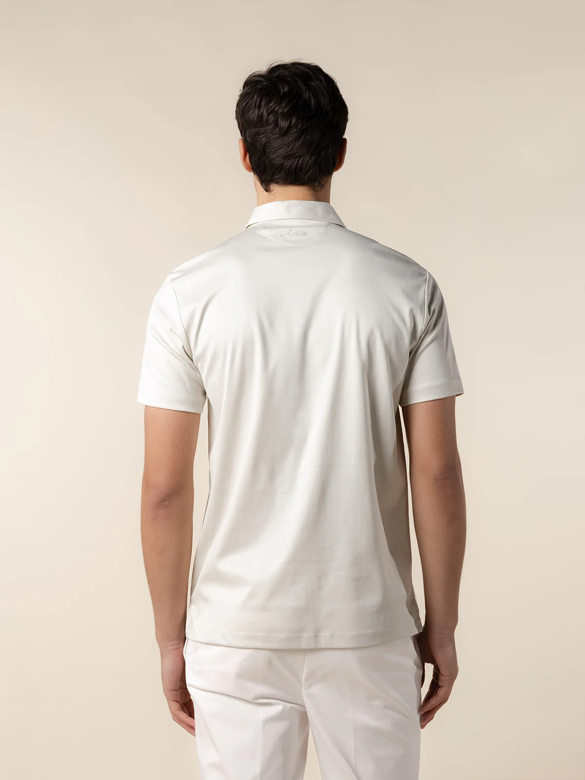 AUR1 Polo Ecru - Image 4