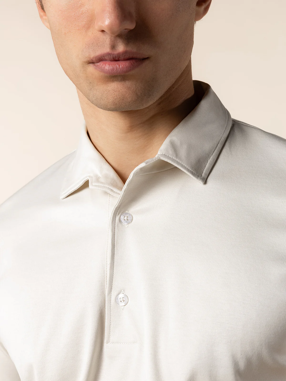 AUR1 Polo Ecru - Image 5