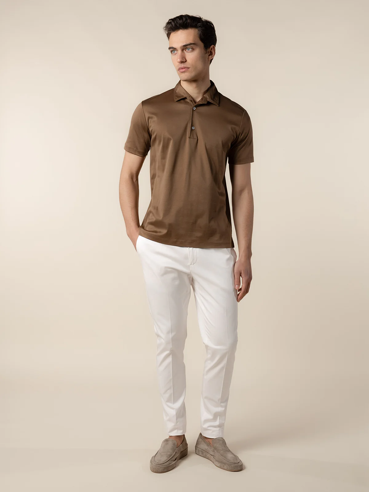AUR1 Polo Golden Brown - Image 6