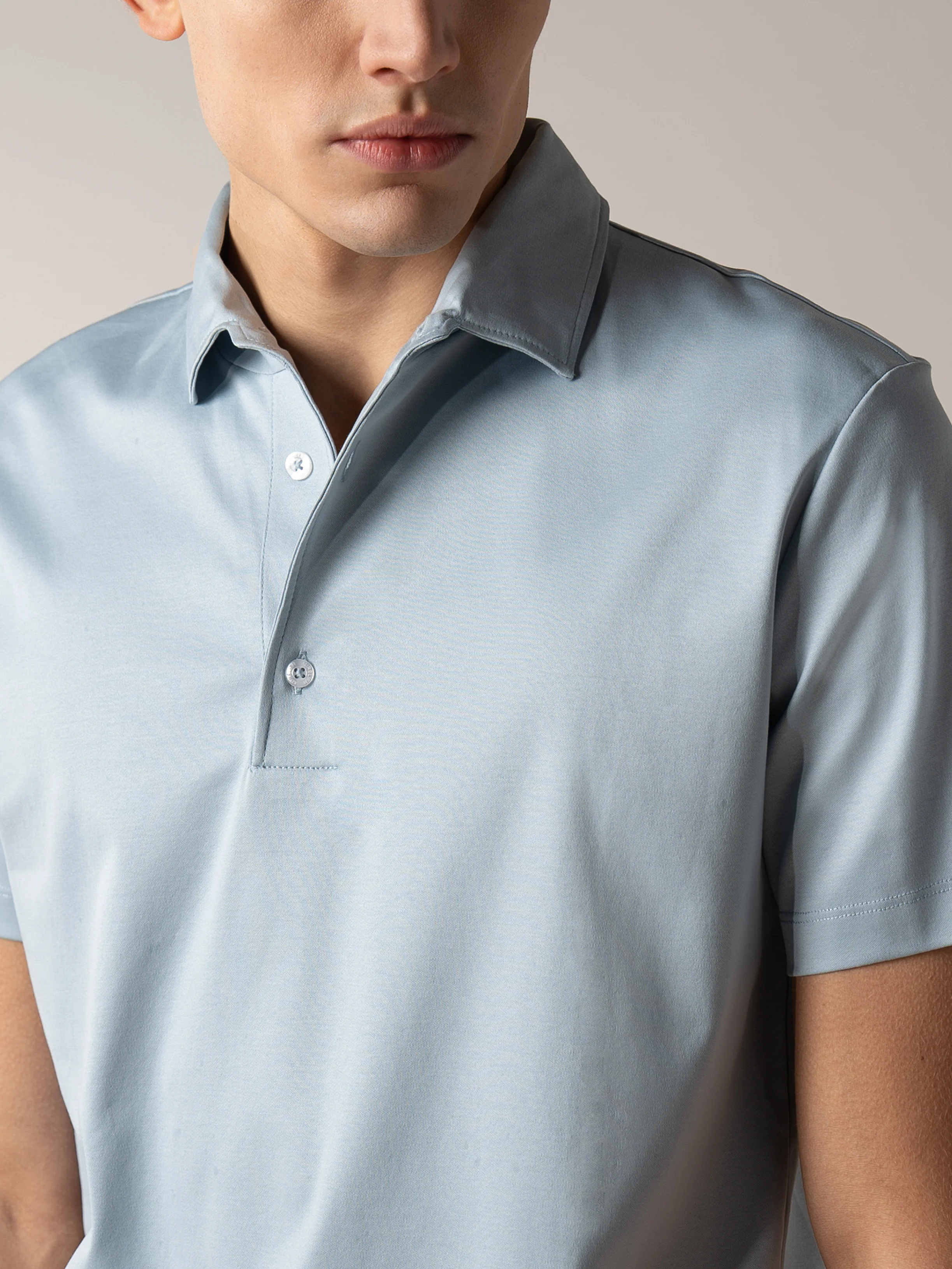 AUR1 Polo Light Blue - Image 3