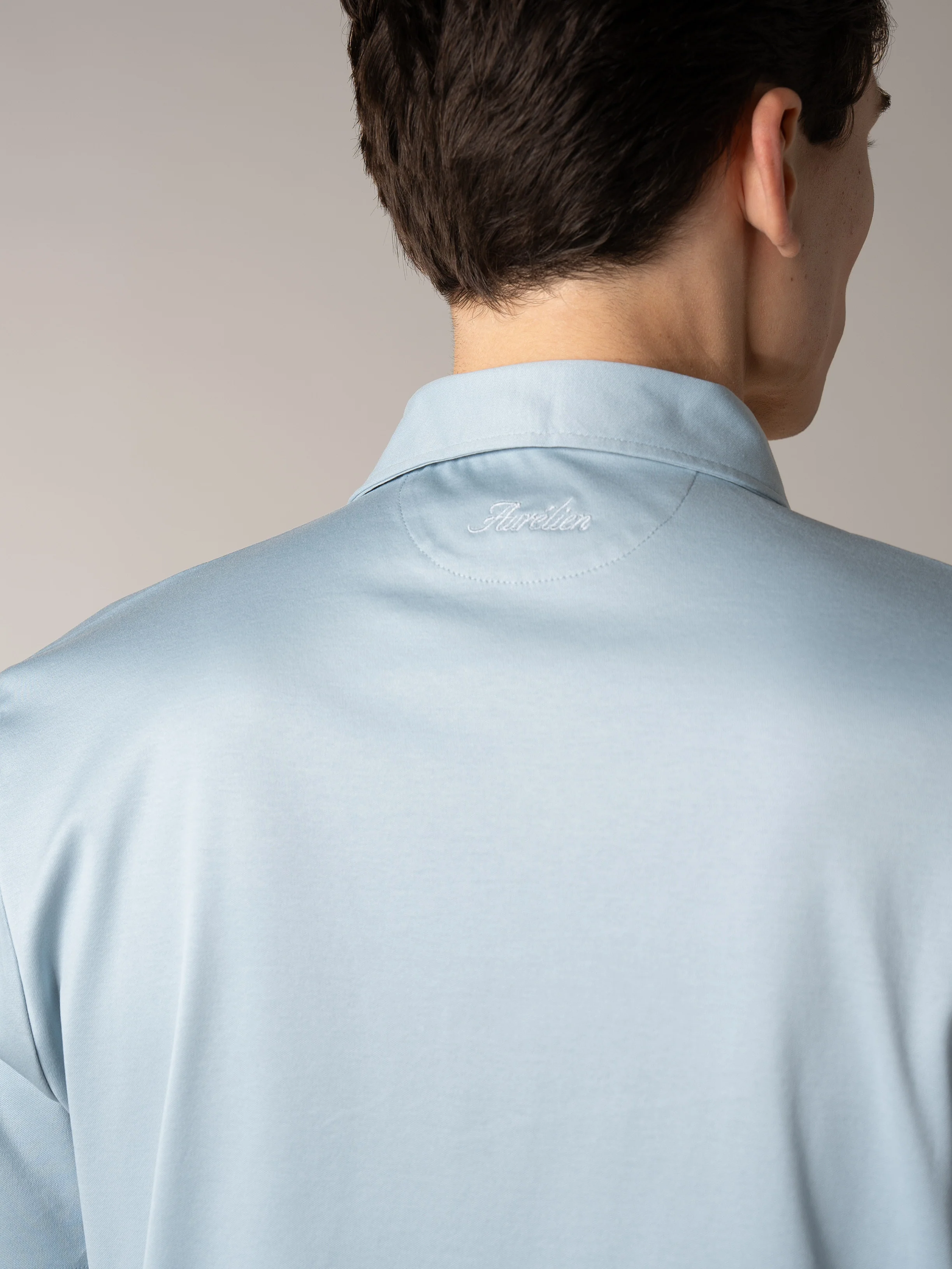 AUR1 Polo Light Blue - Image 5
