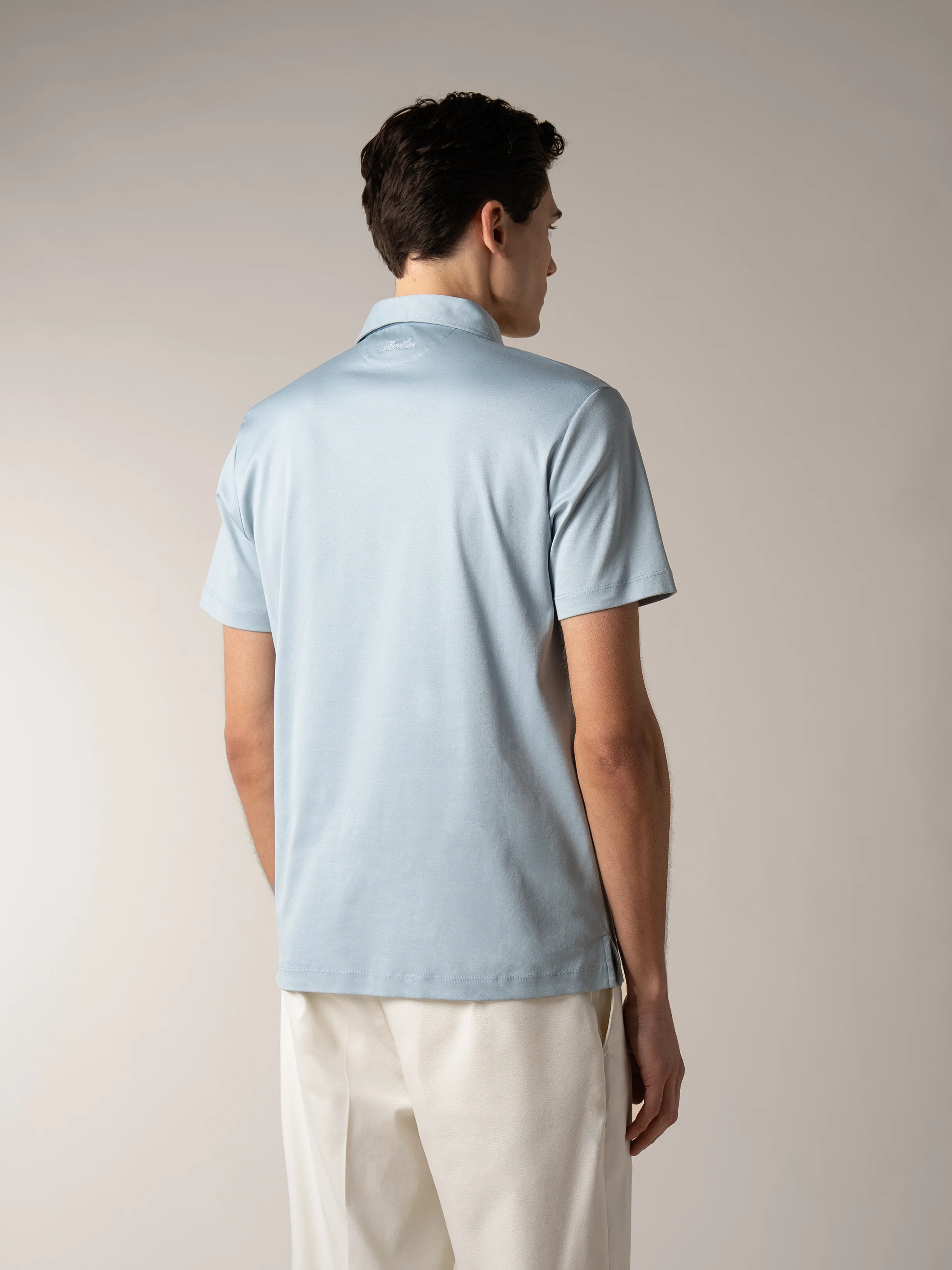 AUR1 Polo Light Blue - Image 6