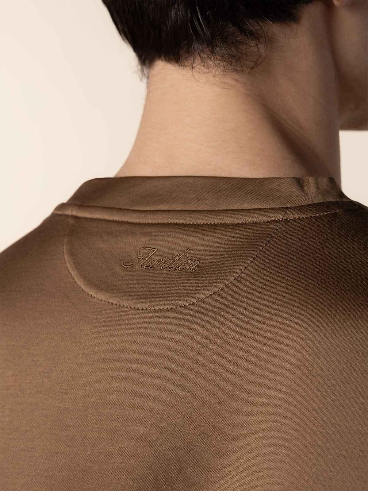 AUR1 T-Shirt Golden Brown - Image 4