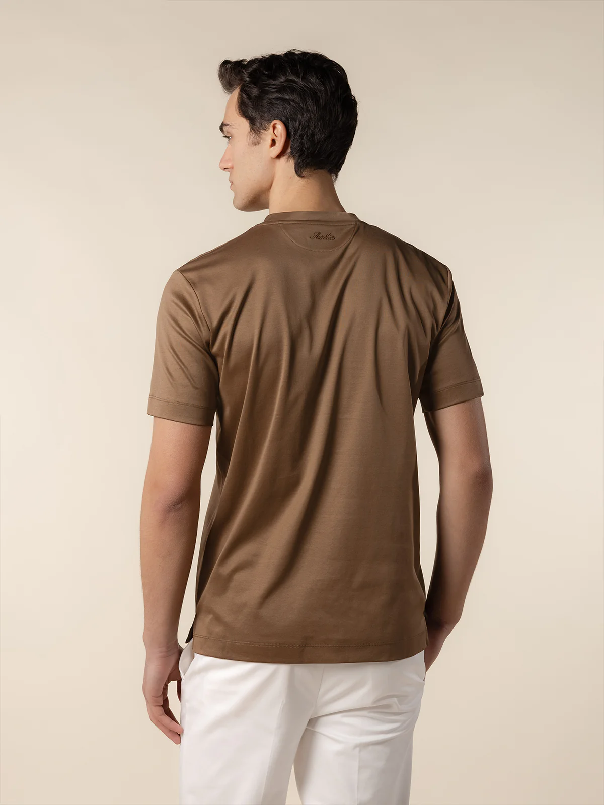AUR1 T-Shirt Golden Brown - Image 5