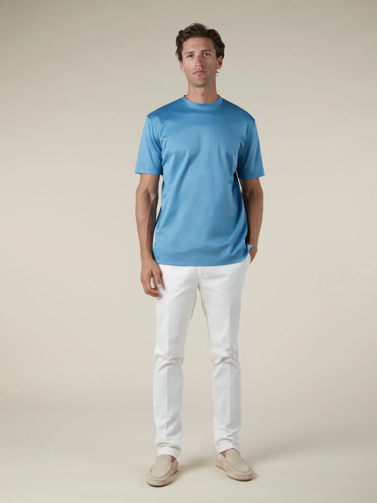 AUR1 T-Shirt Sapphire Blue - Image 6