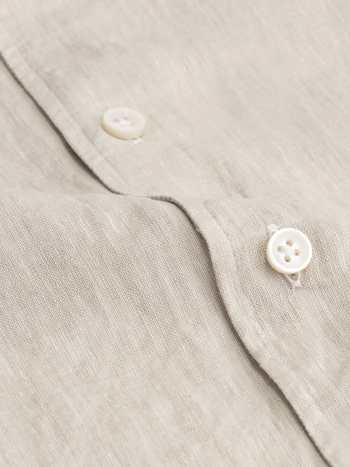 Beige Linen Seaside Shirt - Image 3