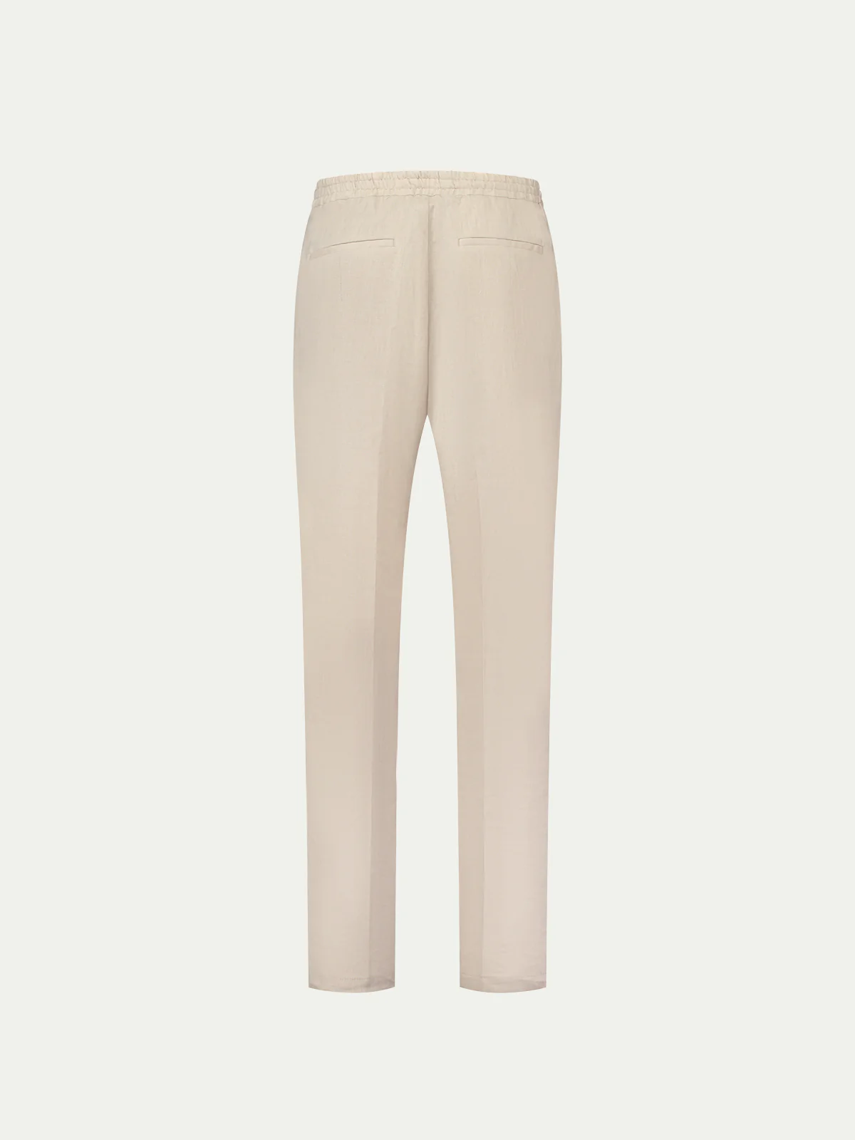 Beige Linen Seaside Trousers - Image 5