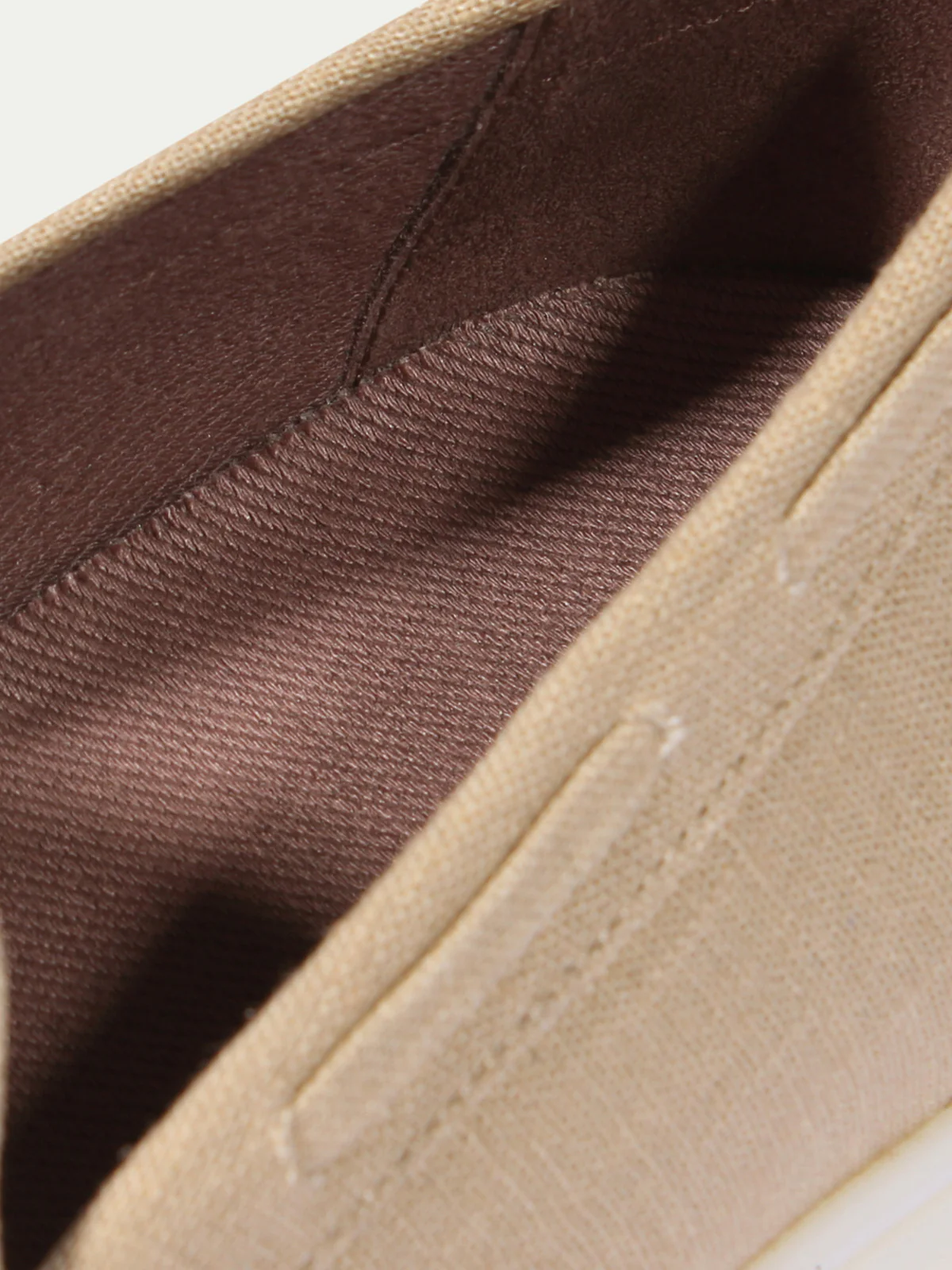 Beige Linen Yacht Loafers - Image 4
