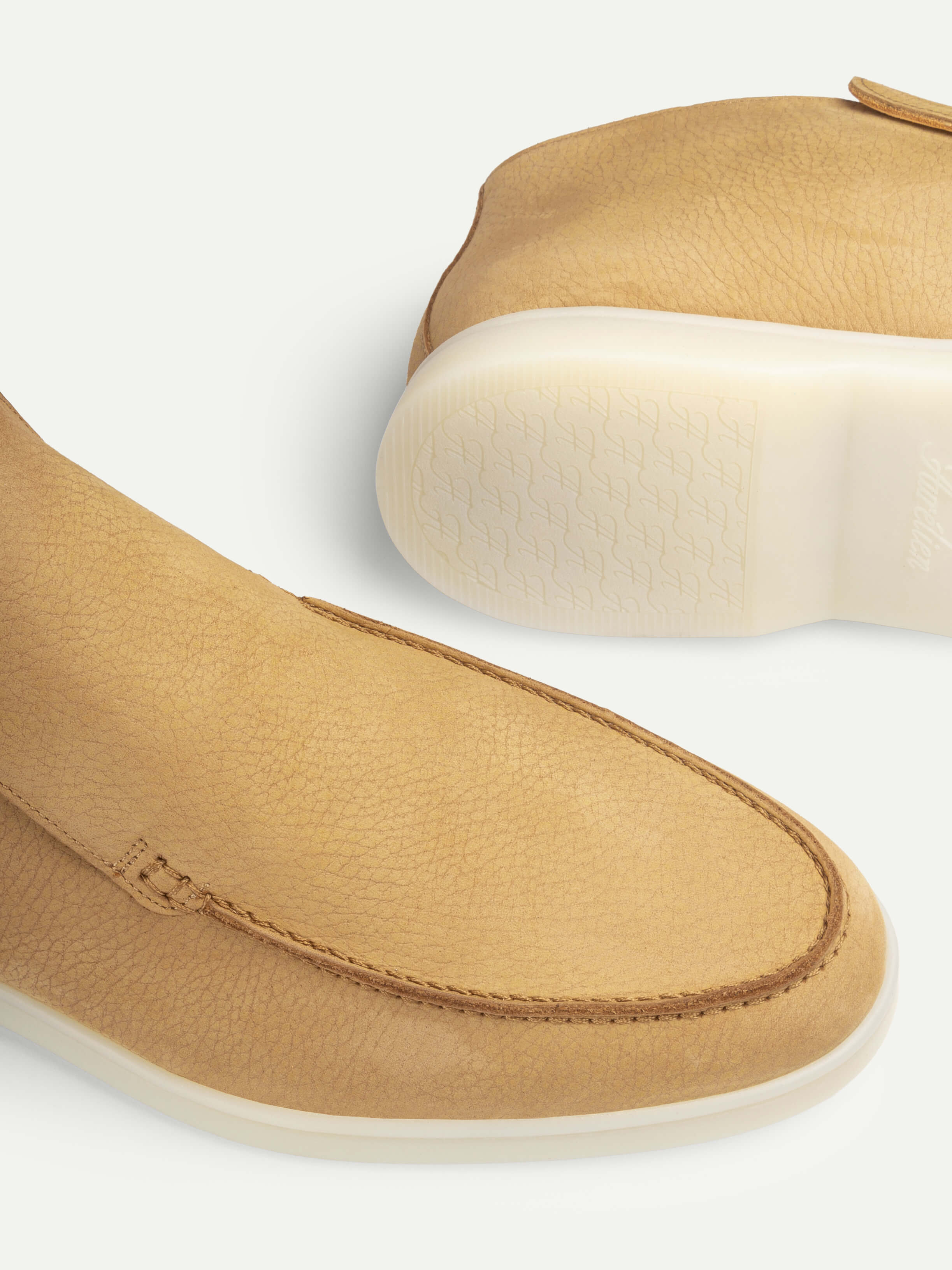 Beige Nubuck City Loafer - Image 2