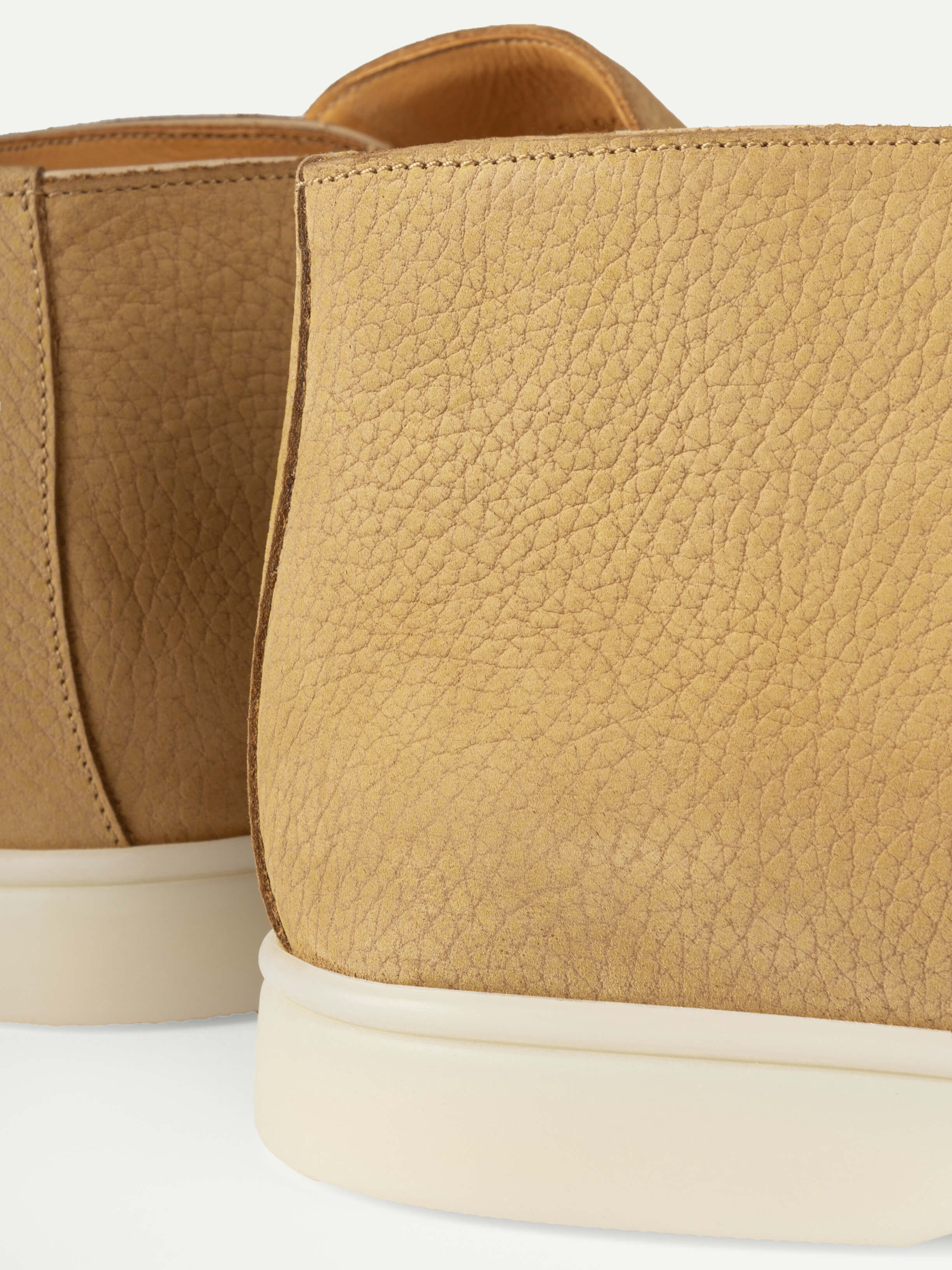 Beige Nubuck City Loafer - Image 3