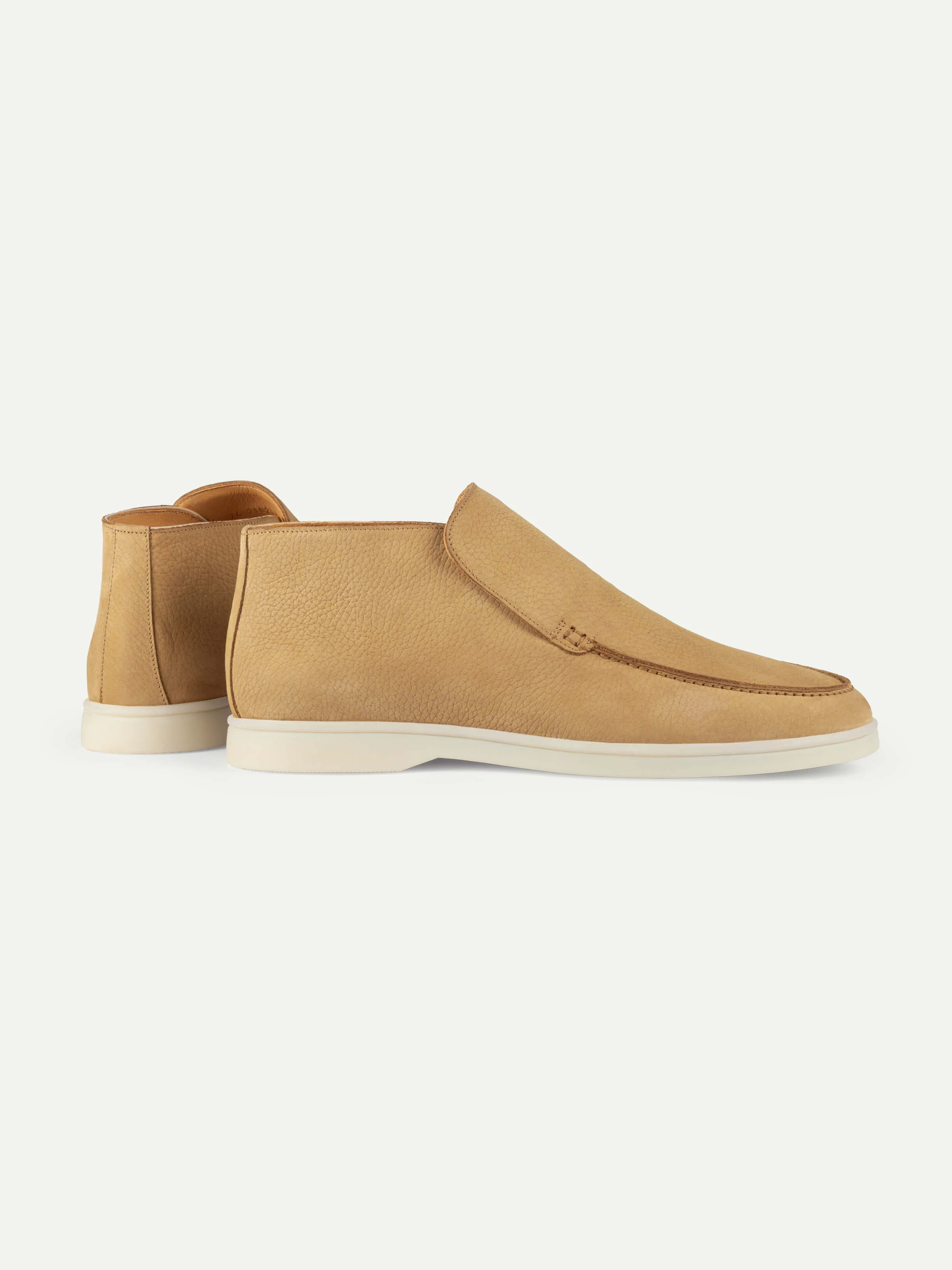 Beige Nubuck City Loafer - Image 4