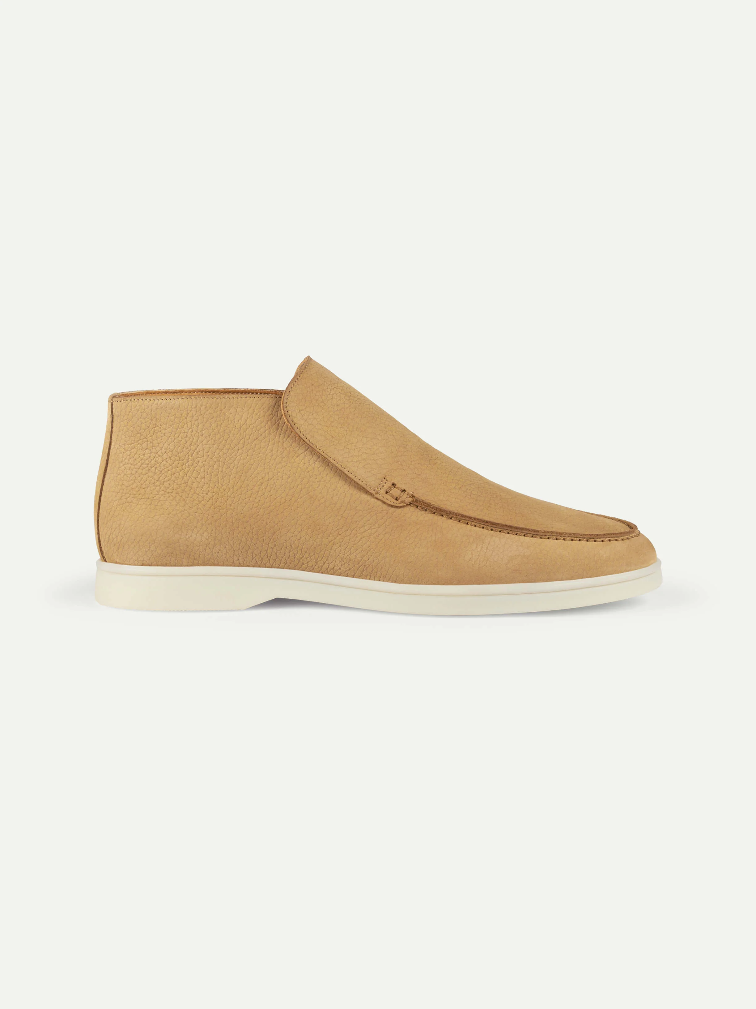 Beige Nubuck City Loafer - Image 5