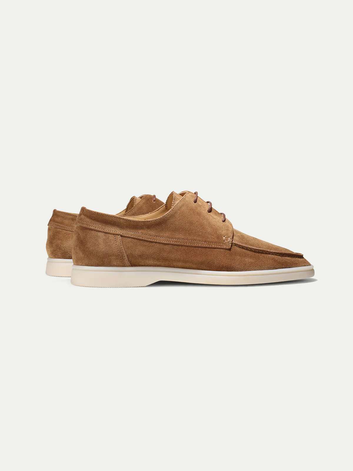 Beige Boat Loafers - Image 3