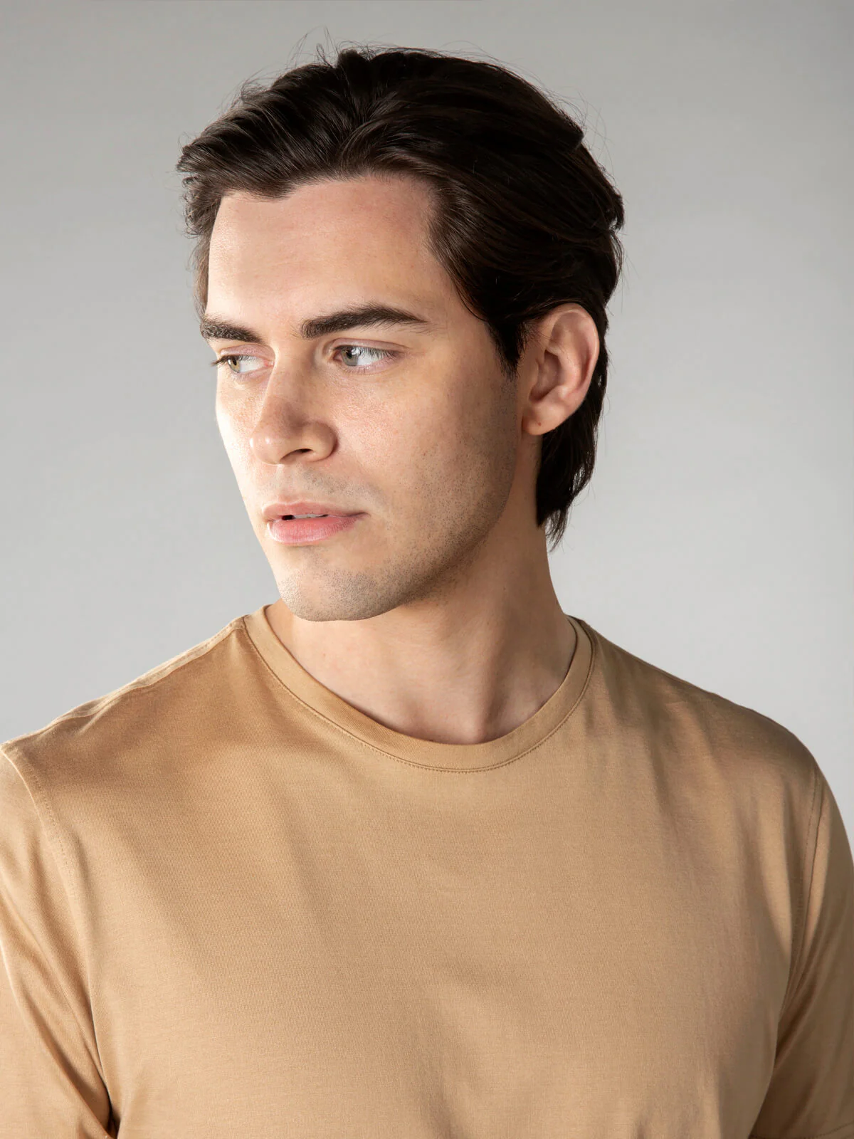 Beige Classic T-Shirt - Image 3