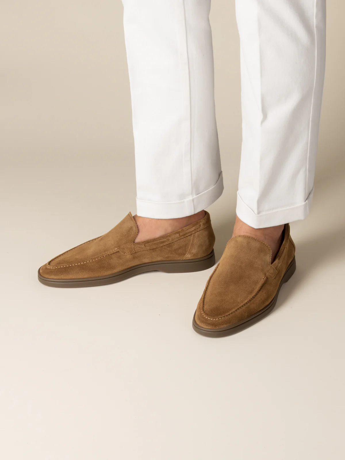 Beige Yacht Loafers - Image 2