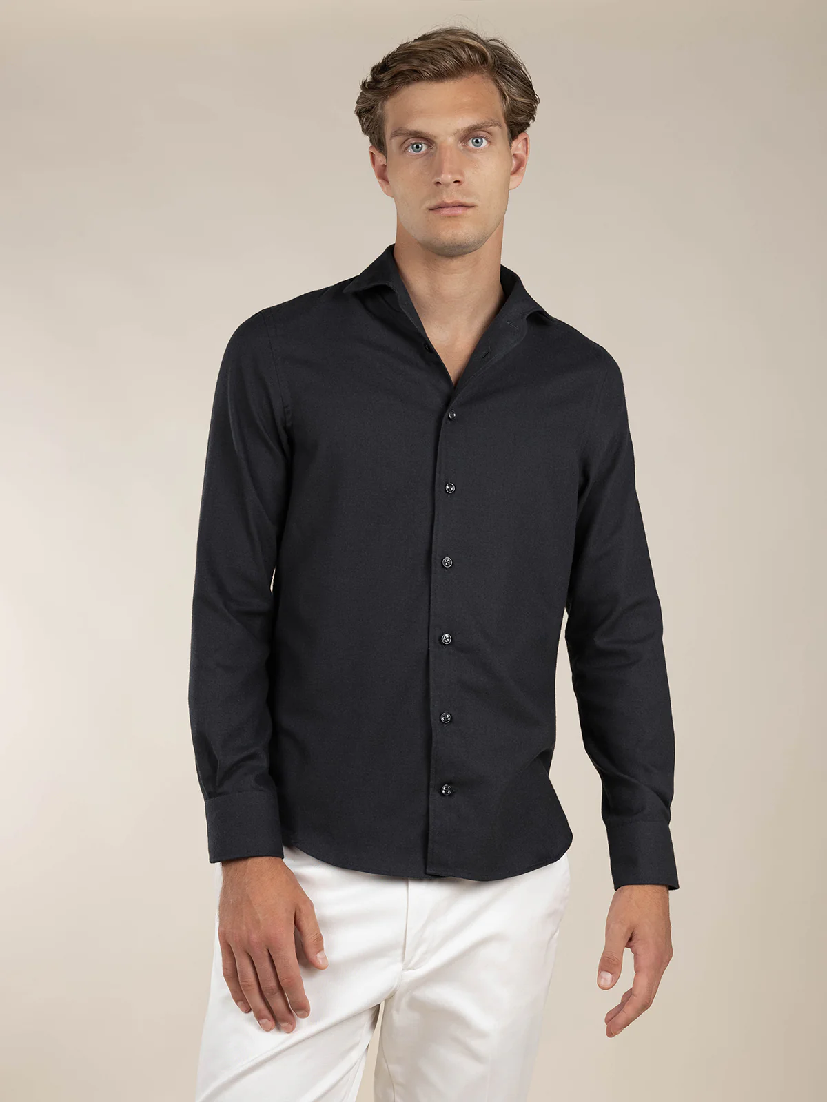 Black Flannel Shirt - Image 5