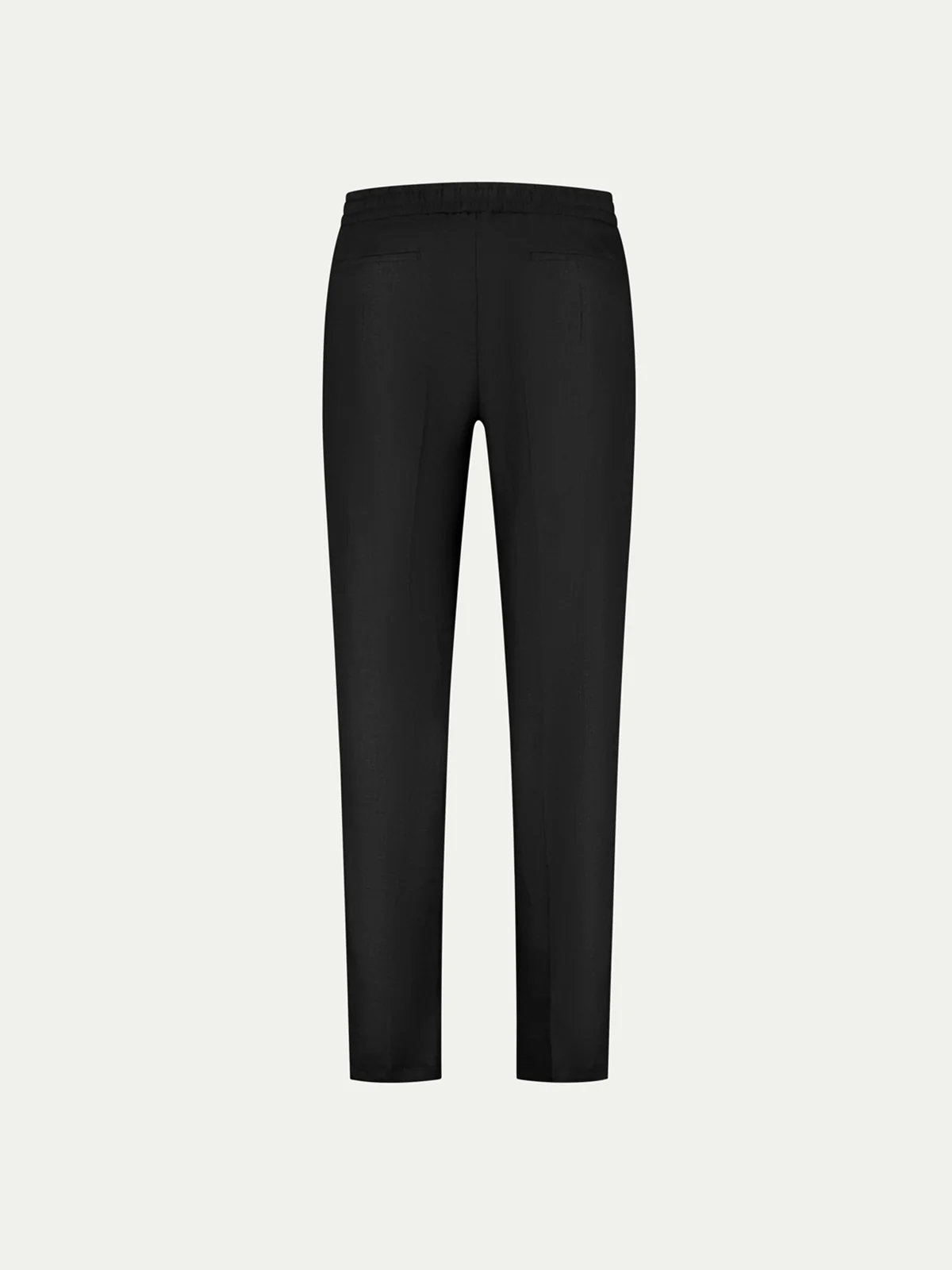 Black Linen Seaside Trousers - Image 3