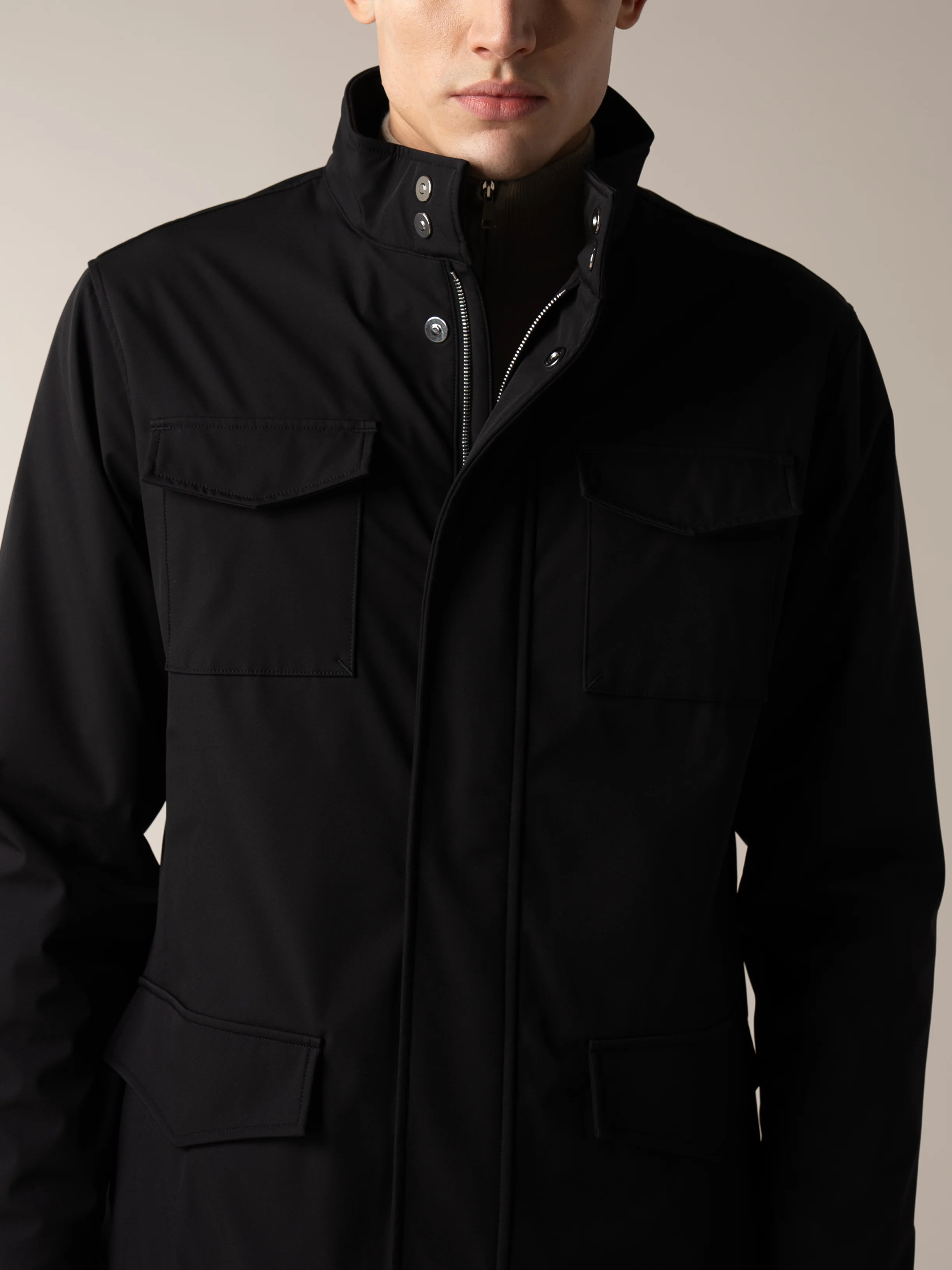 Black Magnetic Field Jacket - Image 4