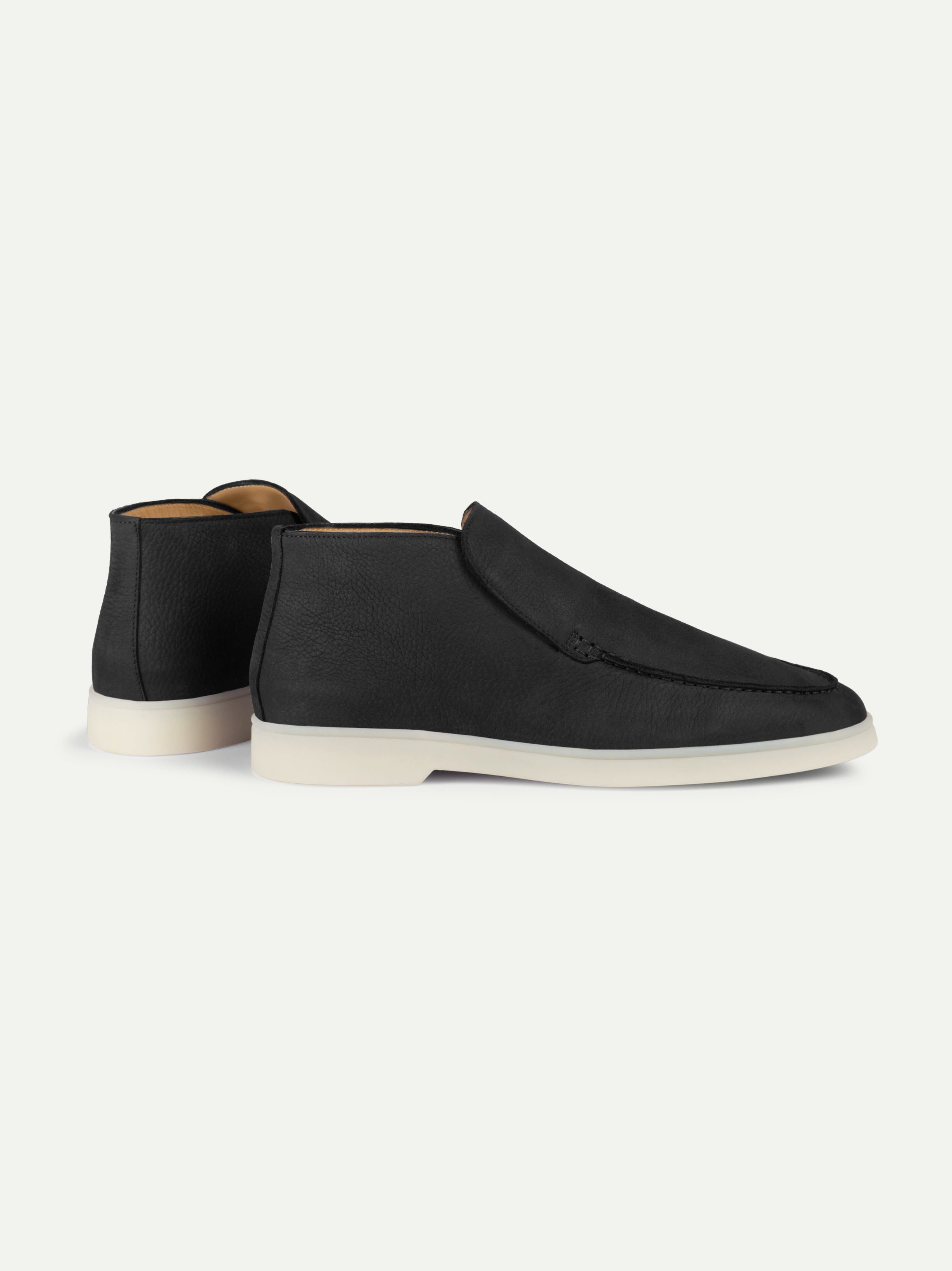 Black Nubuck Winter City Loafer - Image 4