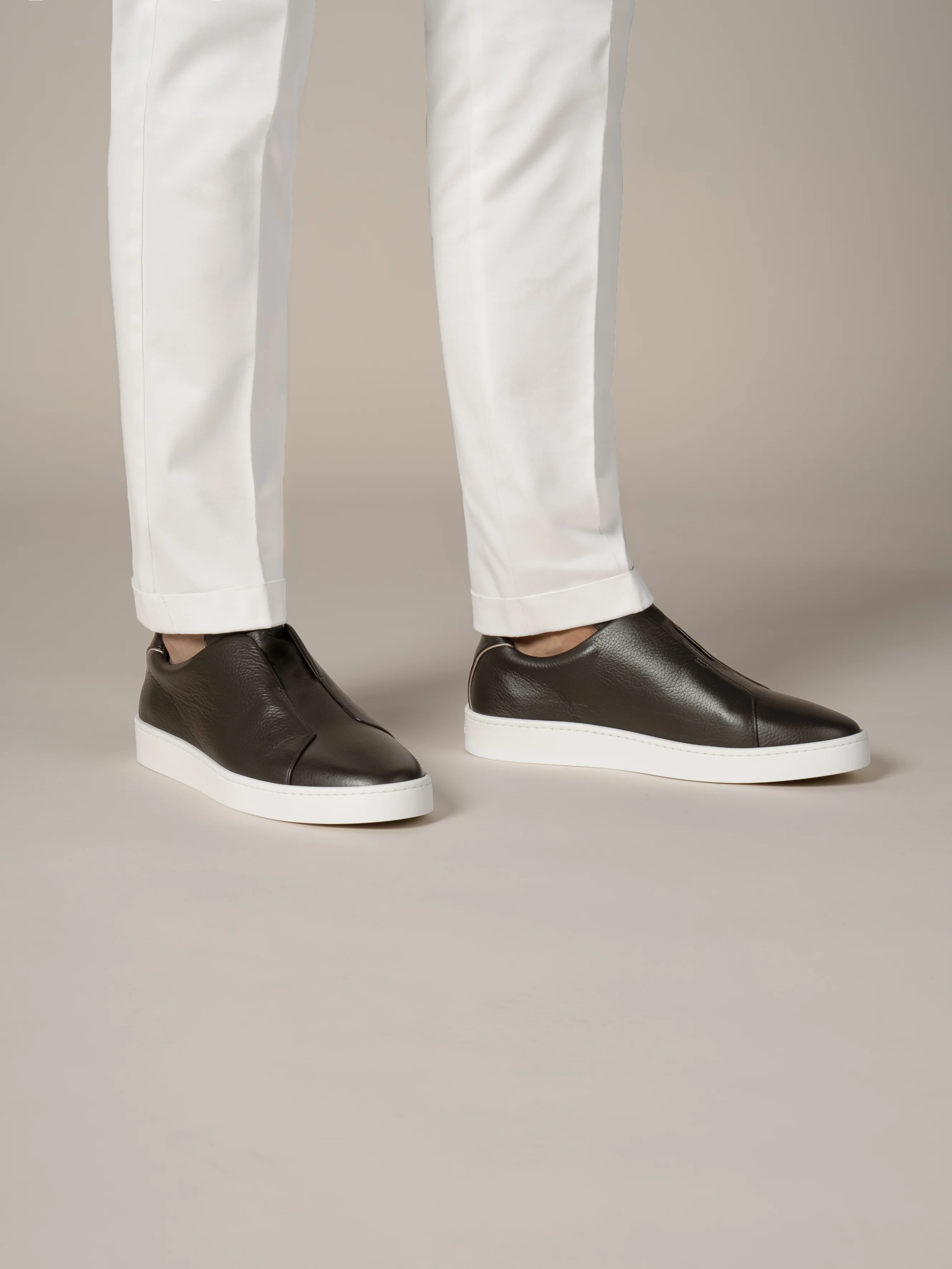 Brown Grain AUR3 Sneaker - Image 2