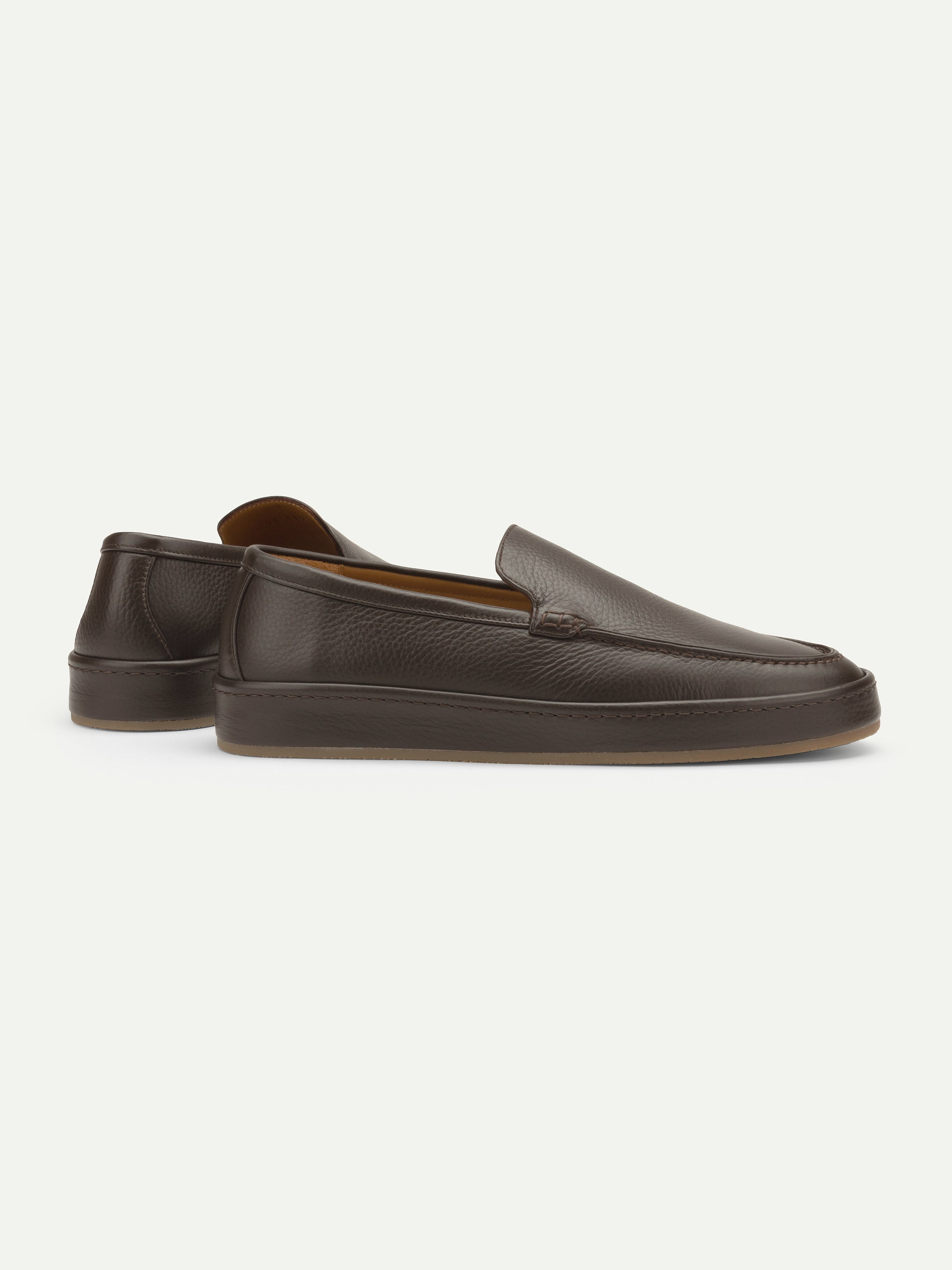 Brown Grain Voyager Loafer - Image 5