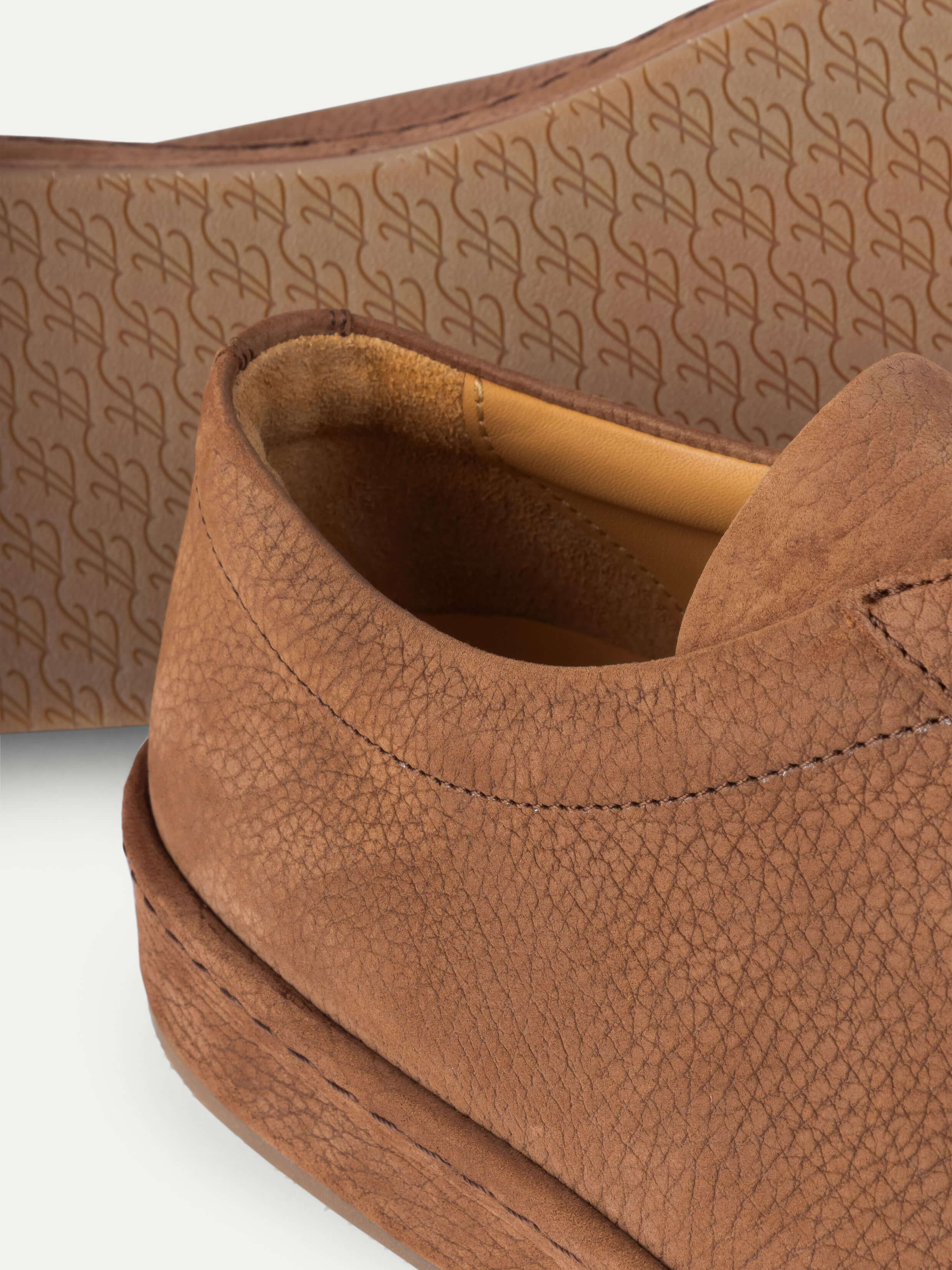 Caramel Nubuck Voyager Sneaker - Image 3