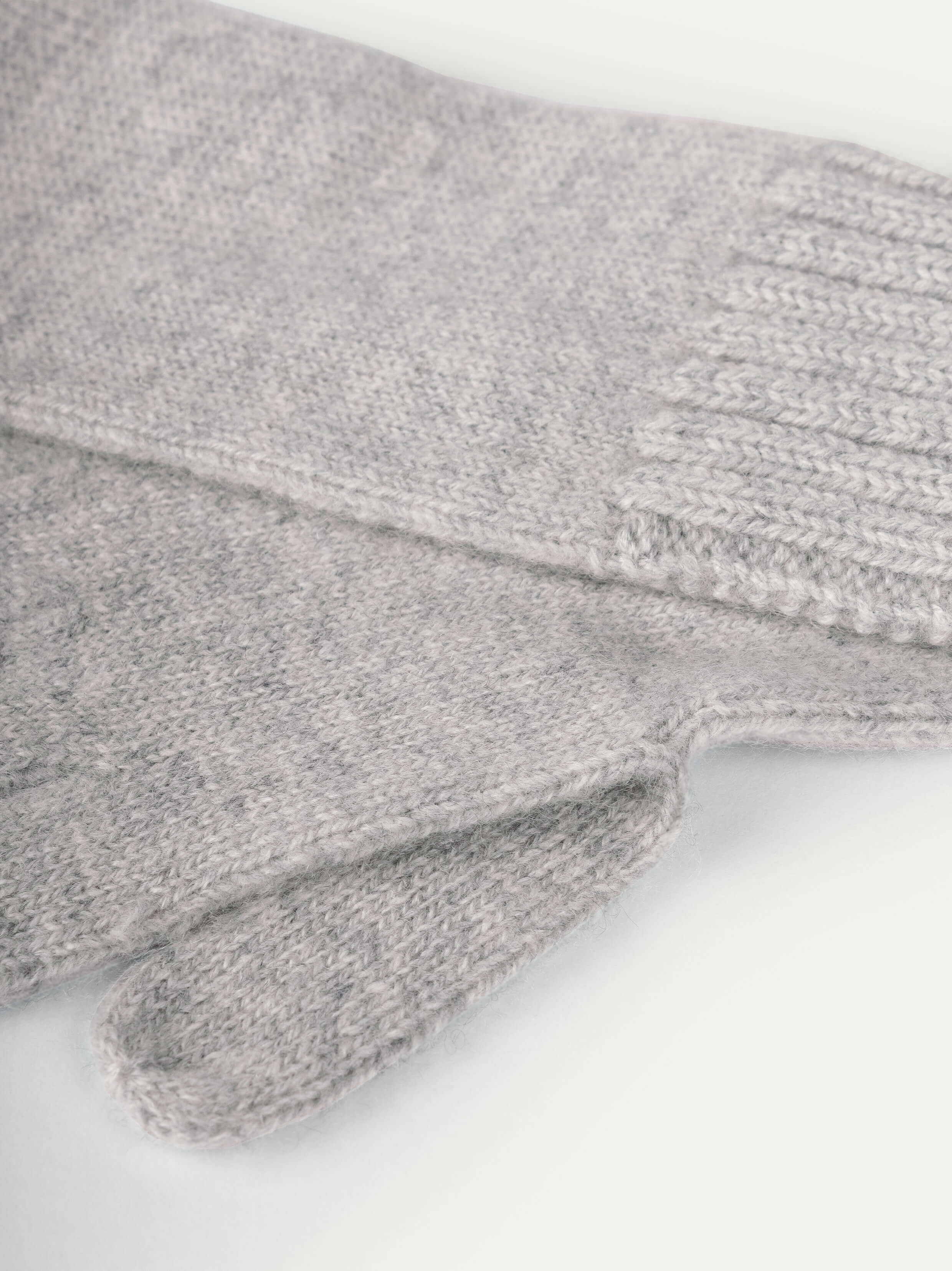 Light Grey Wintertime Gloves - Image 3
