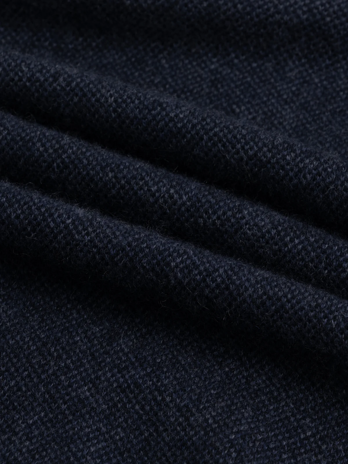 Navy Jaquard Polo - Image 6