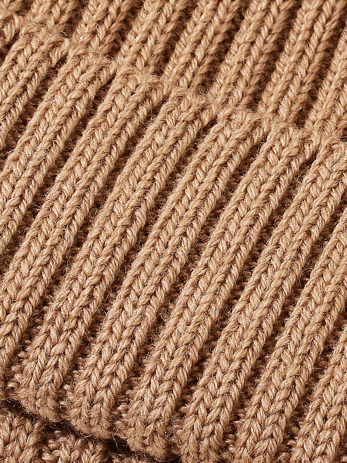 Extrafine Merino Hat Beige - Image 3