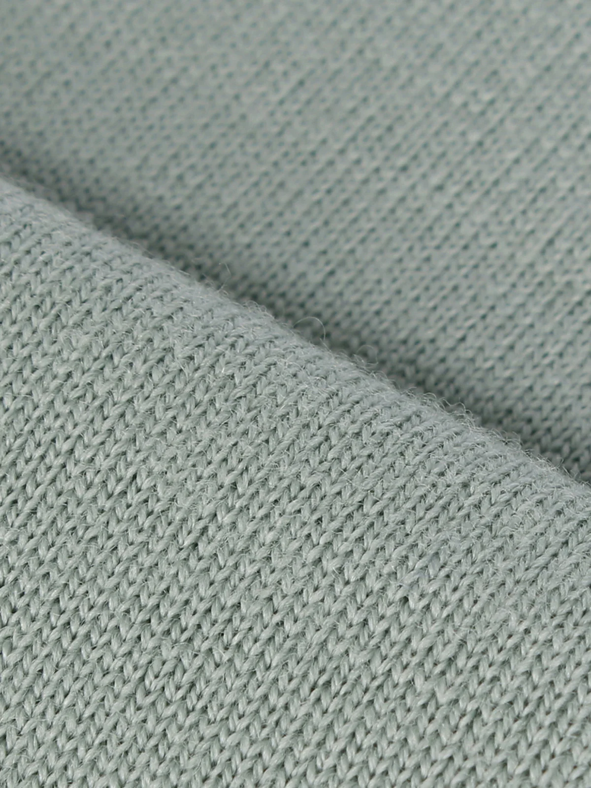Extrafine Merino Polo Light Green - Image 5