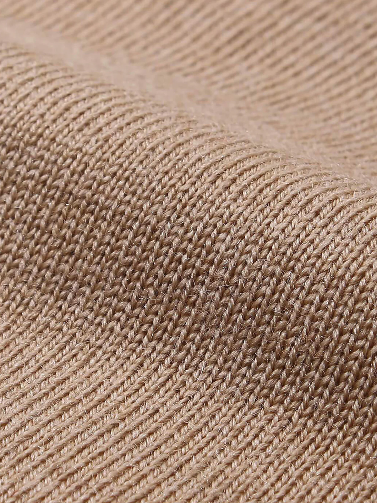 Extrafine Merino Rollneck Beige - Image 6