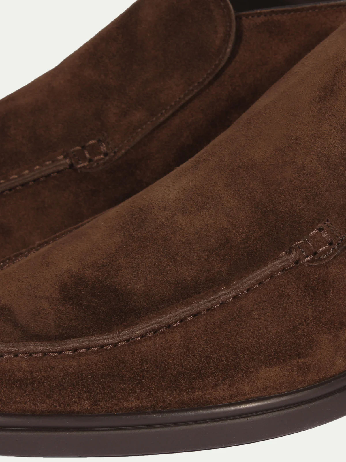 Chocolate City Loafer with Lamb Shearling Footbed - Image 3