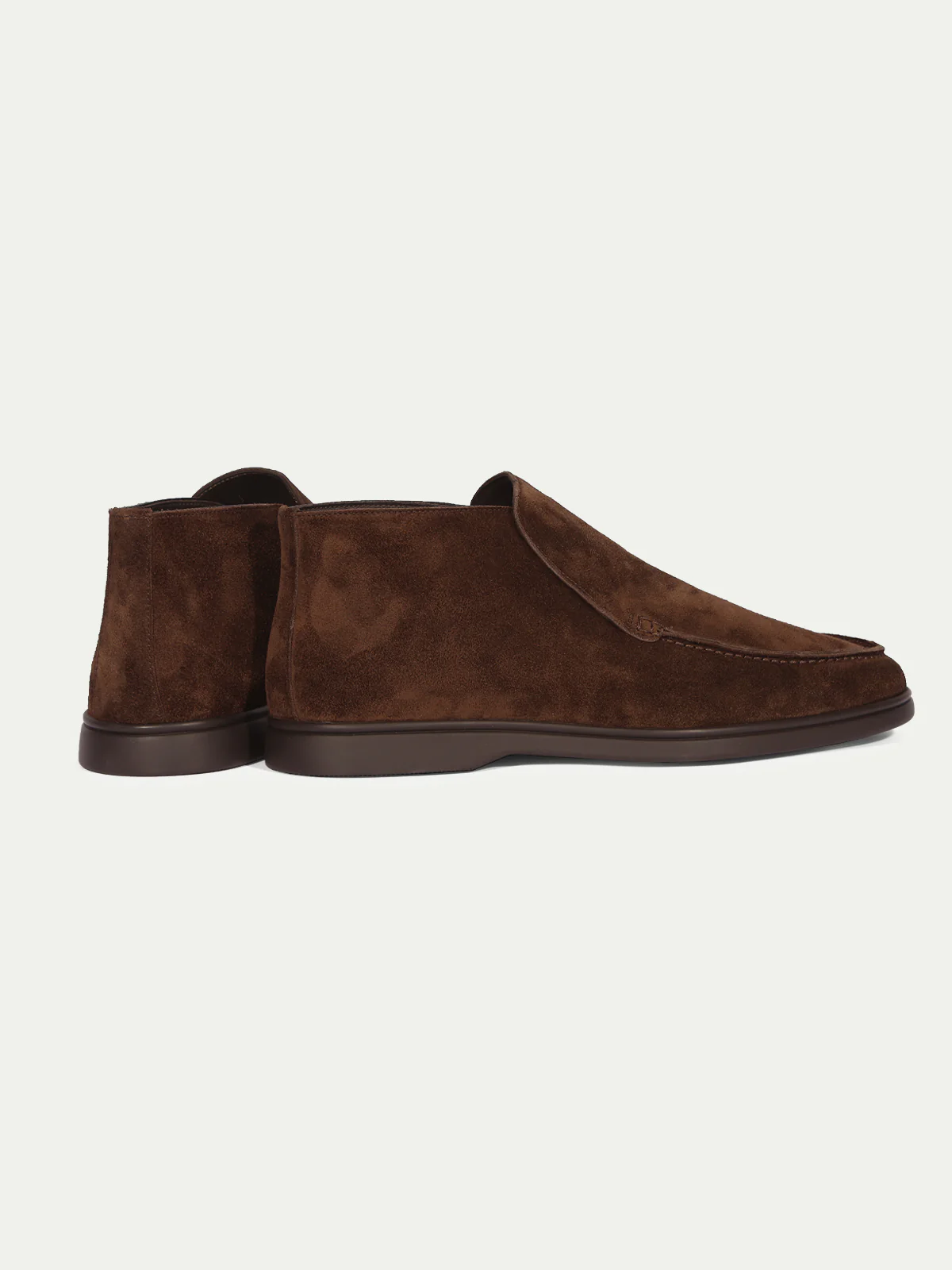 Chocolate City Loafer with Lamb Shearling Footbed - Image 4