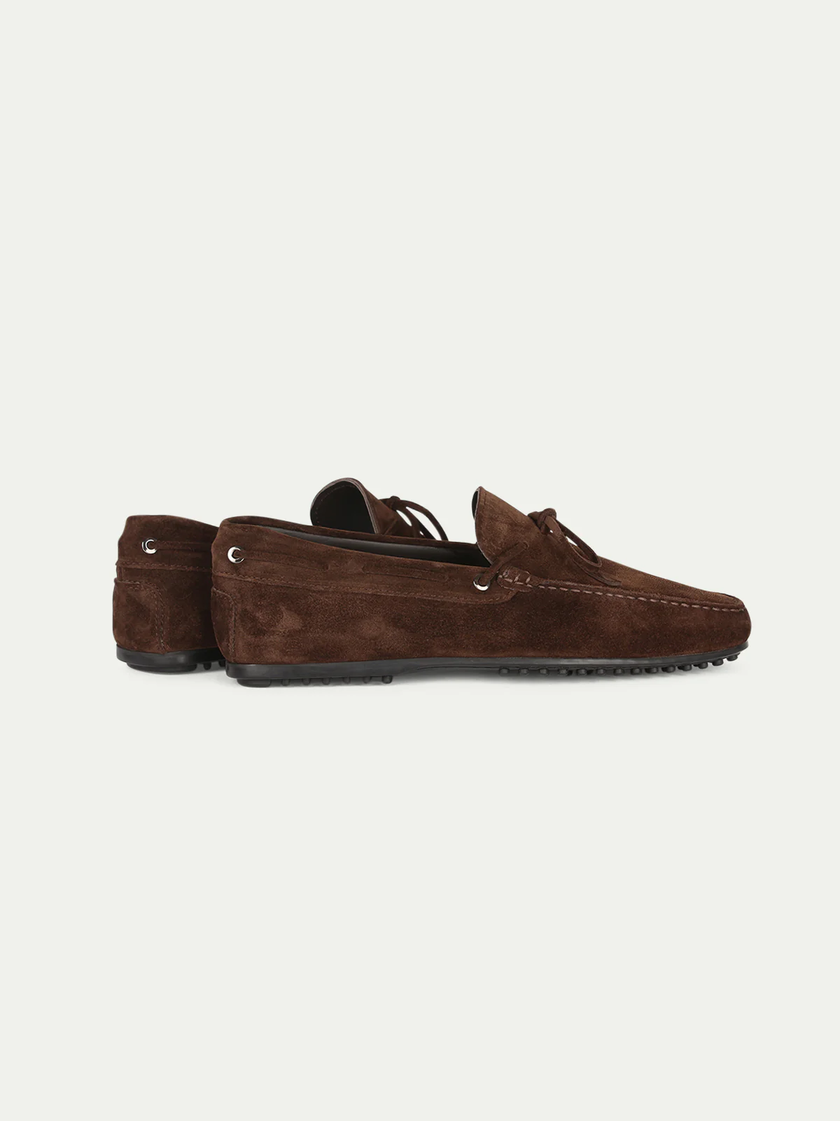 Chocolate Suede City Driving Shoes - Image 4