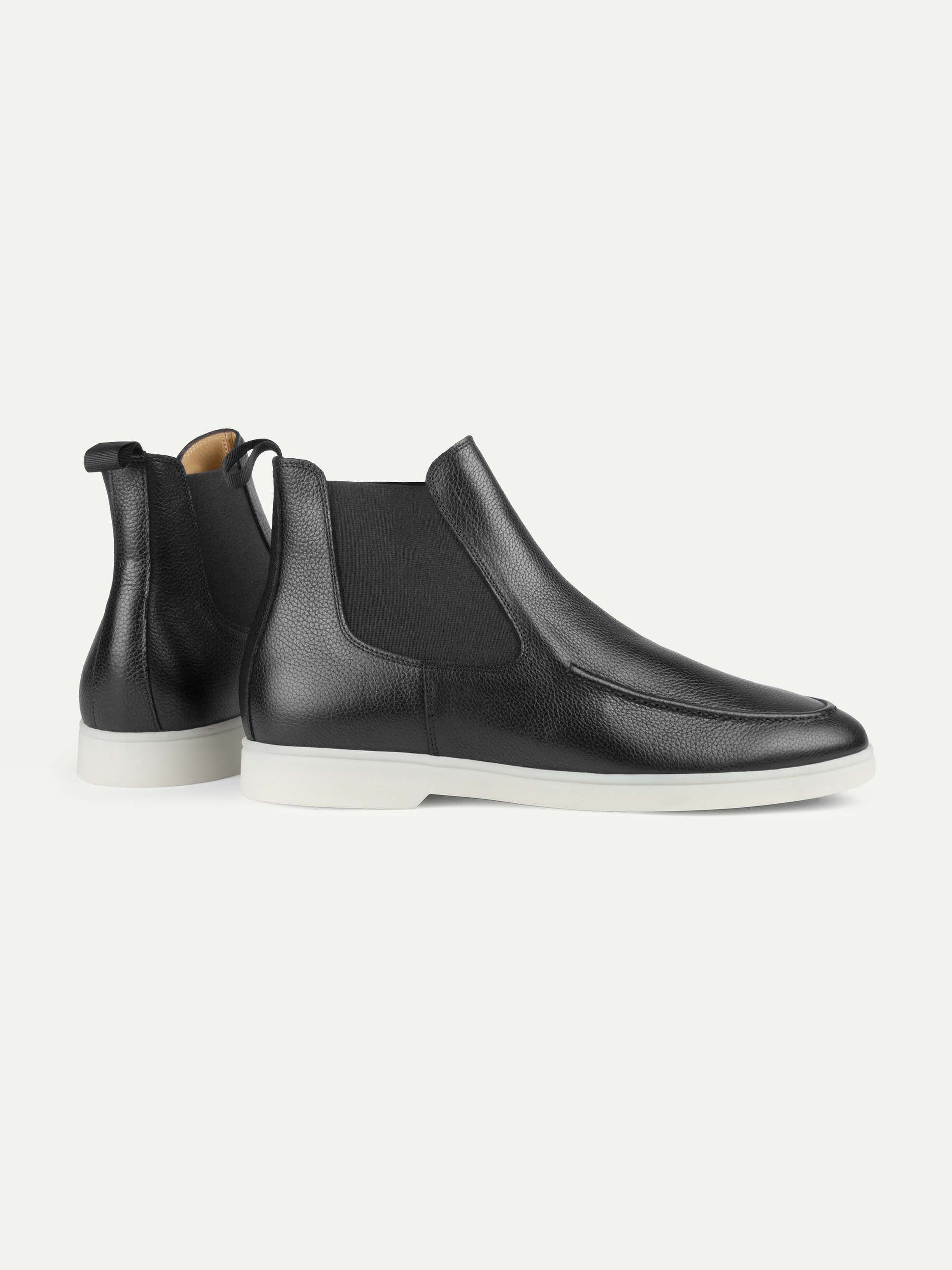City Chelsea Boots Black Grain - Image 4
