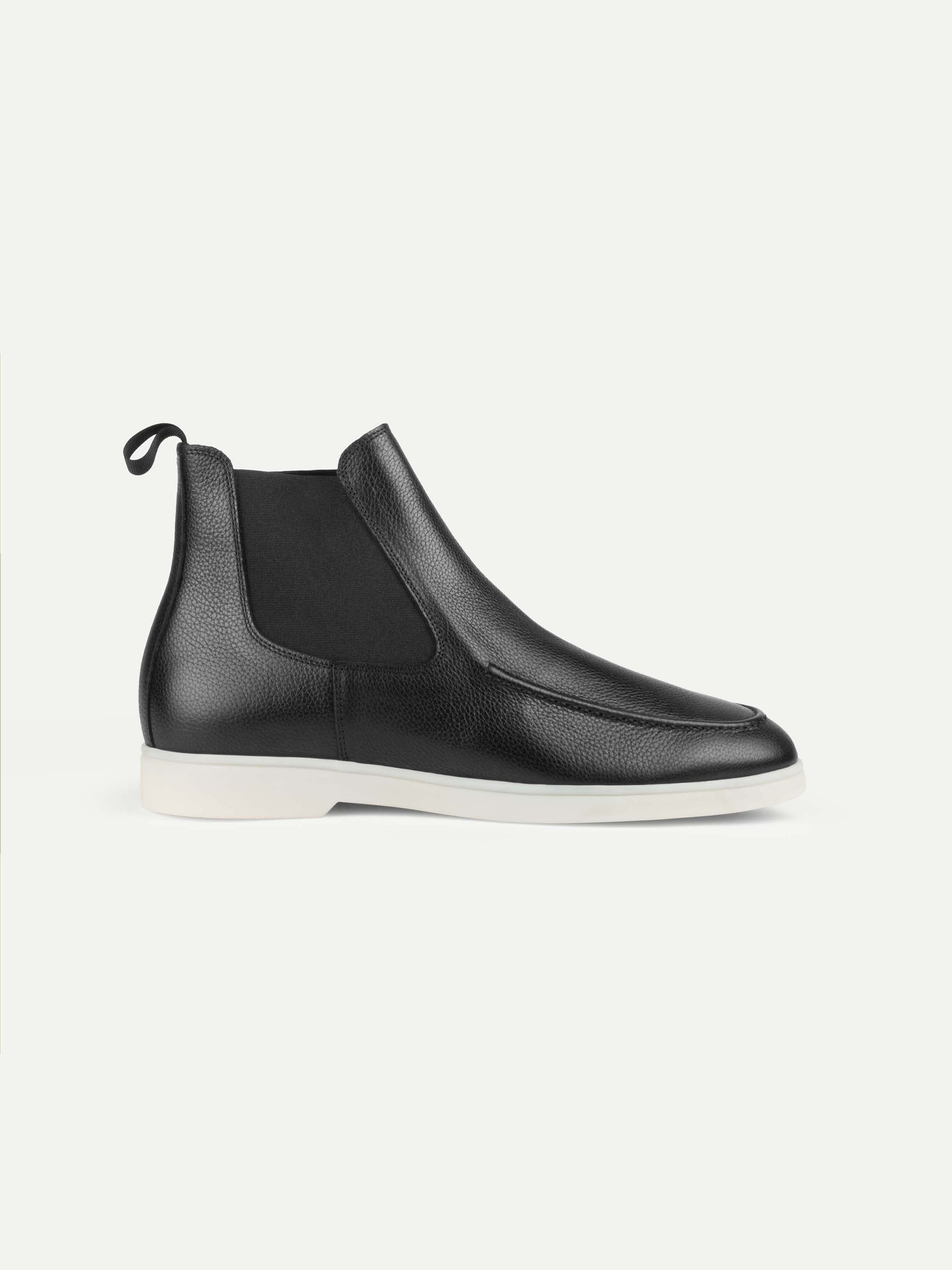 City Chelsea Boots Black Grain - Image 5