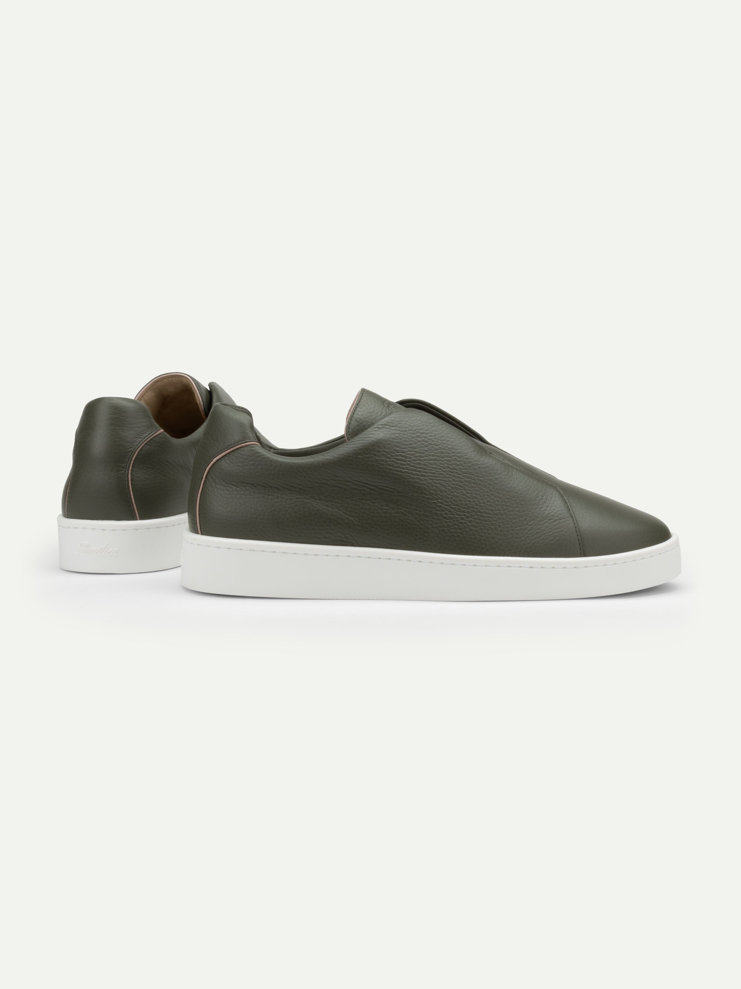 Classic Green Grain AUR3 Sneaker - Image 5