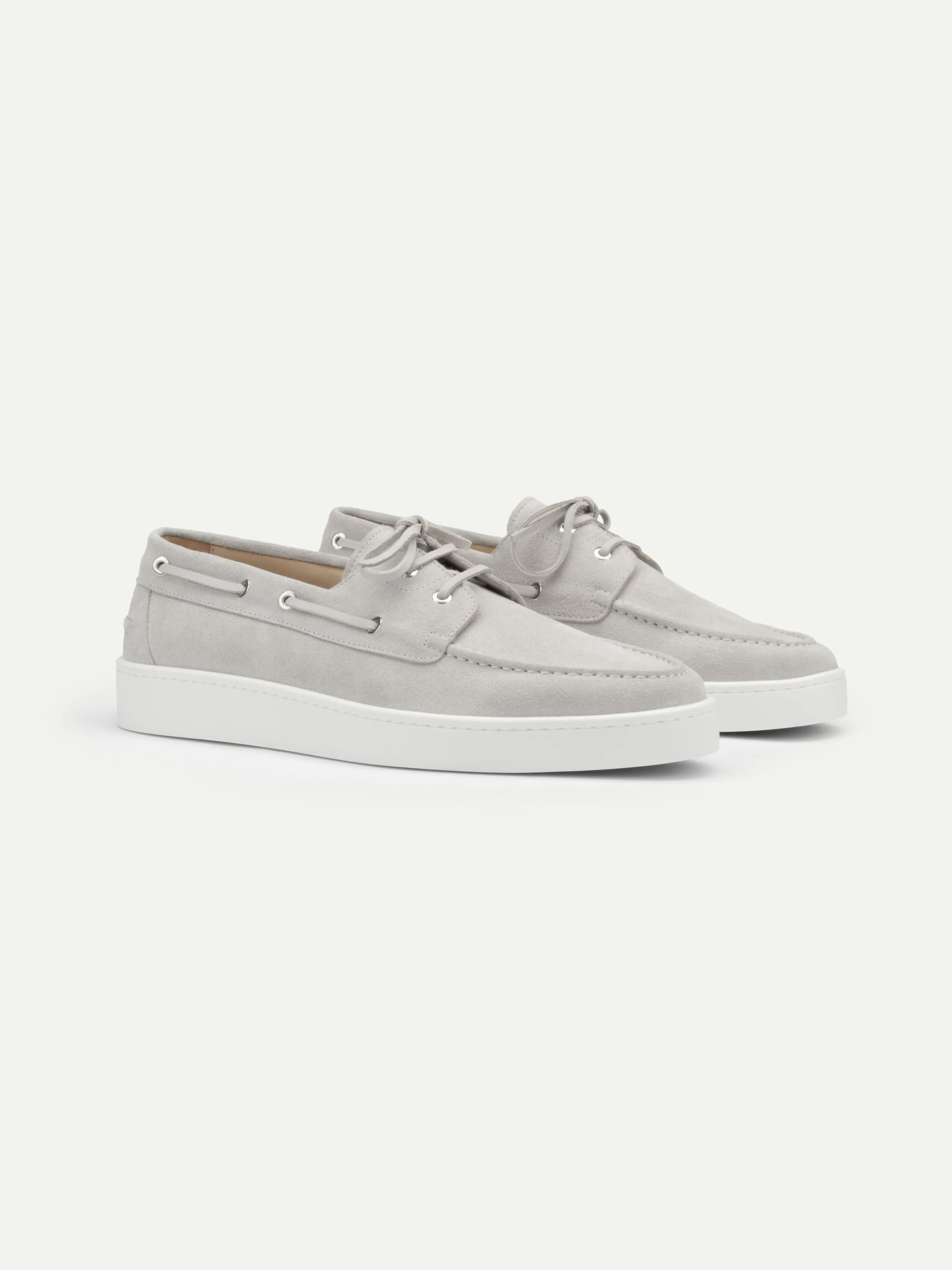 Classic Grey Boat Sneaker