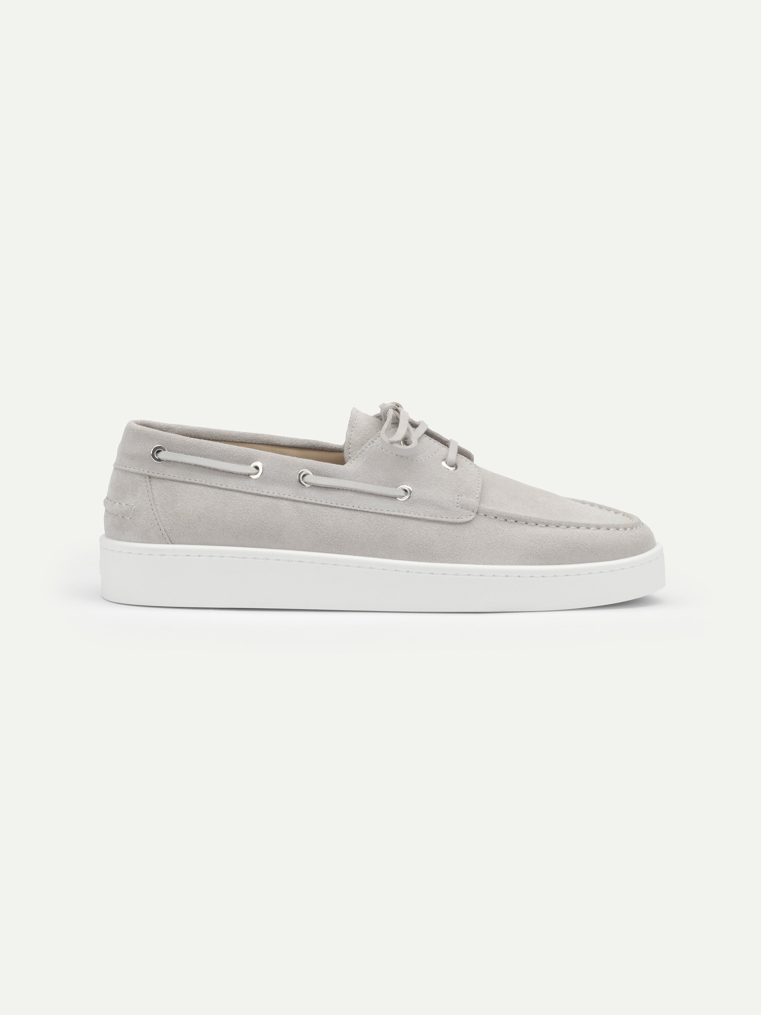 Classic Grey Boat Sneaker - Image 5