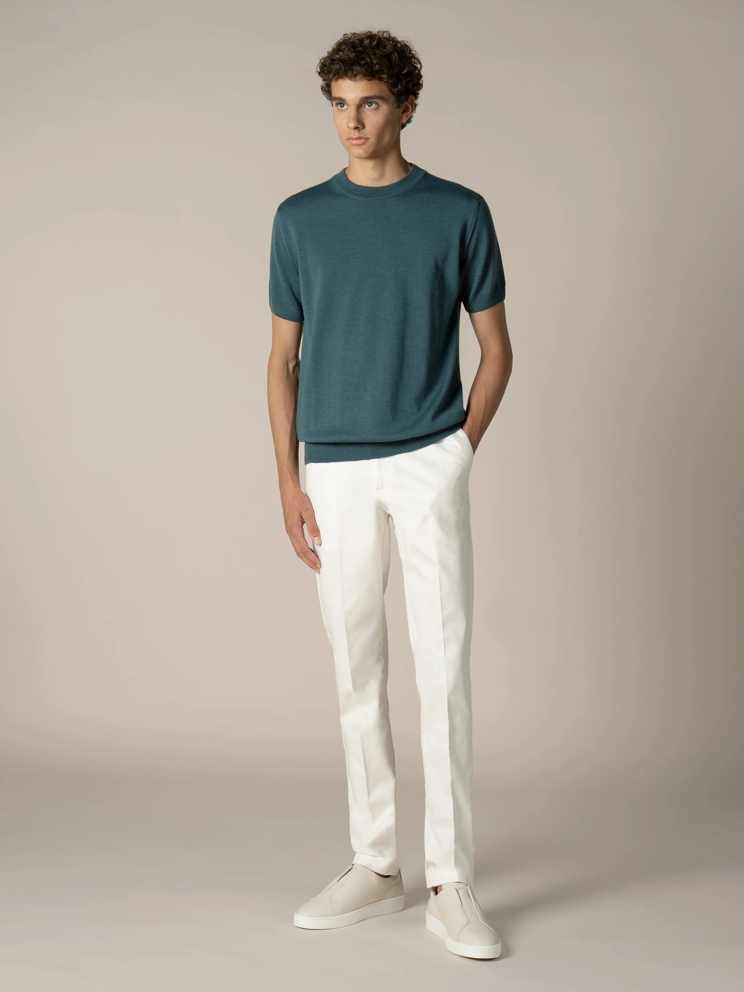 Dark Aquamarine T-Shirt - Image 6