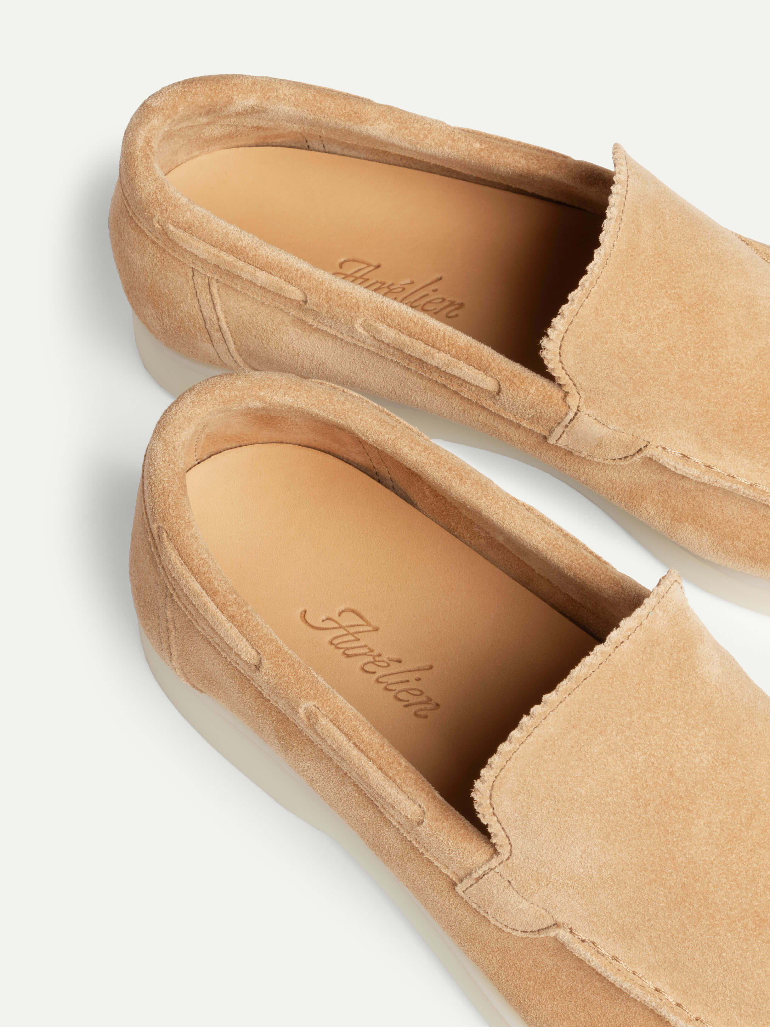 Lady Dark Beige Yacht Loafers - Image 3