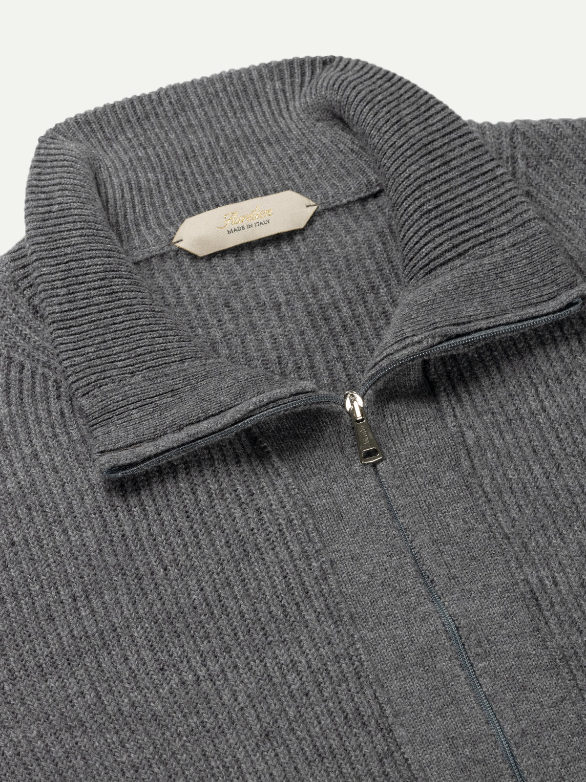 Dark Grey Voyager Rib Vest - Image 2
