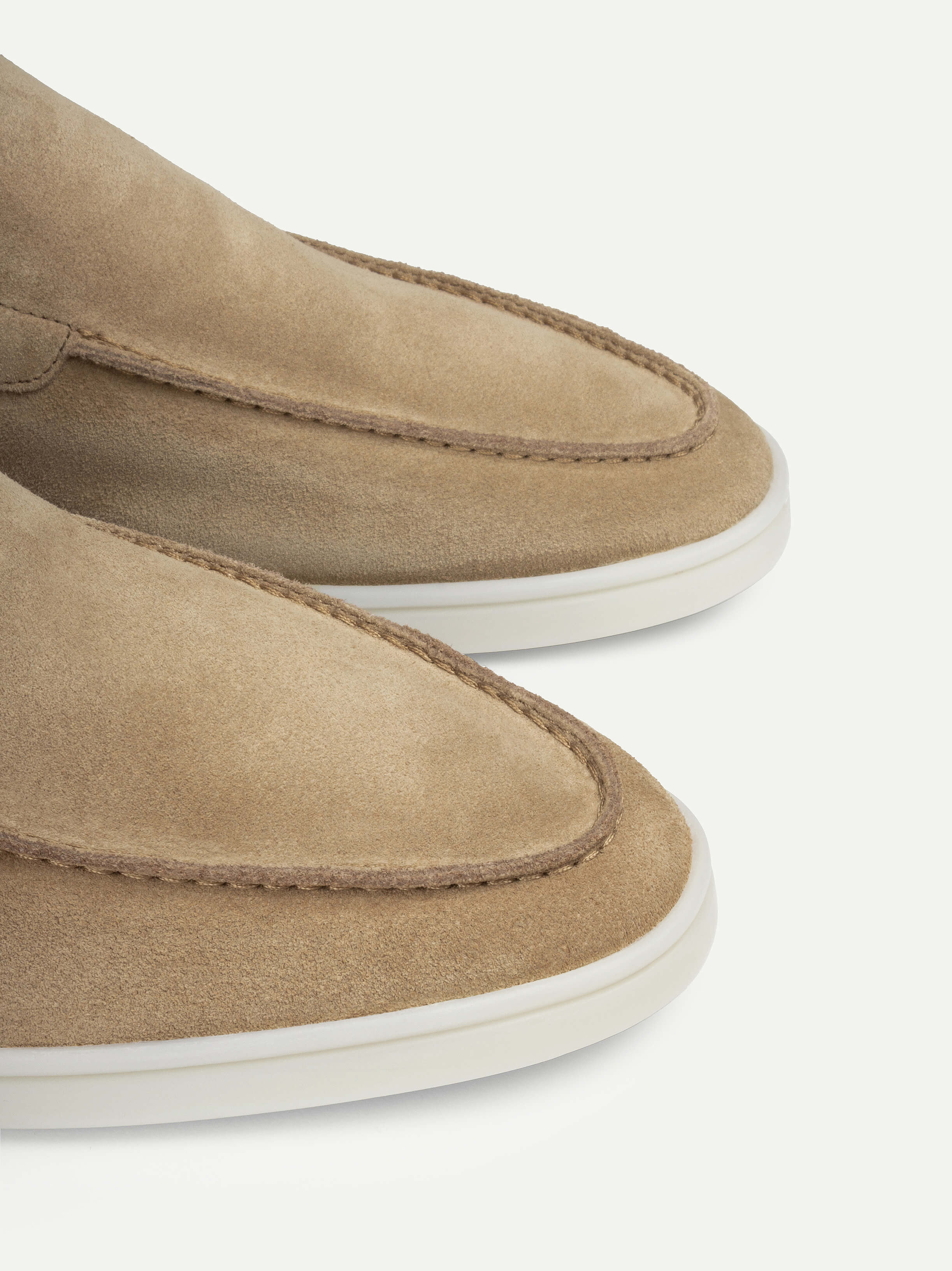 Dark Taupe Yacht Loafers - Image 3