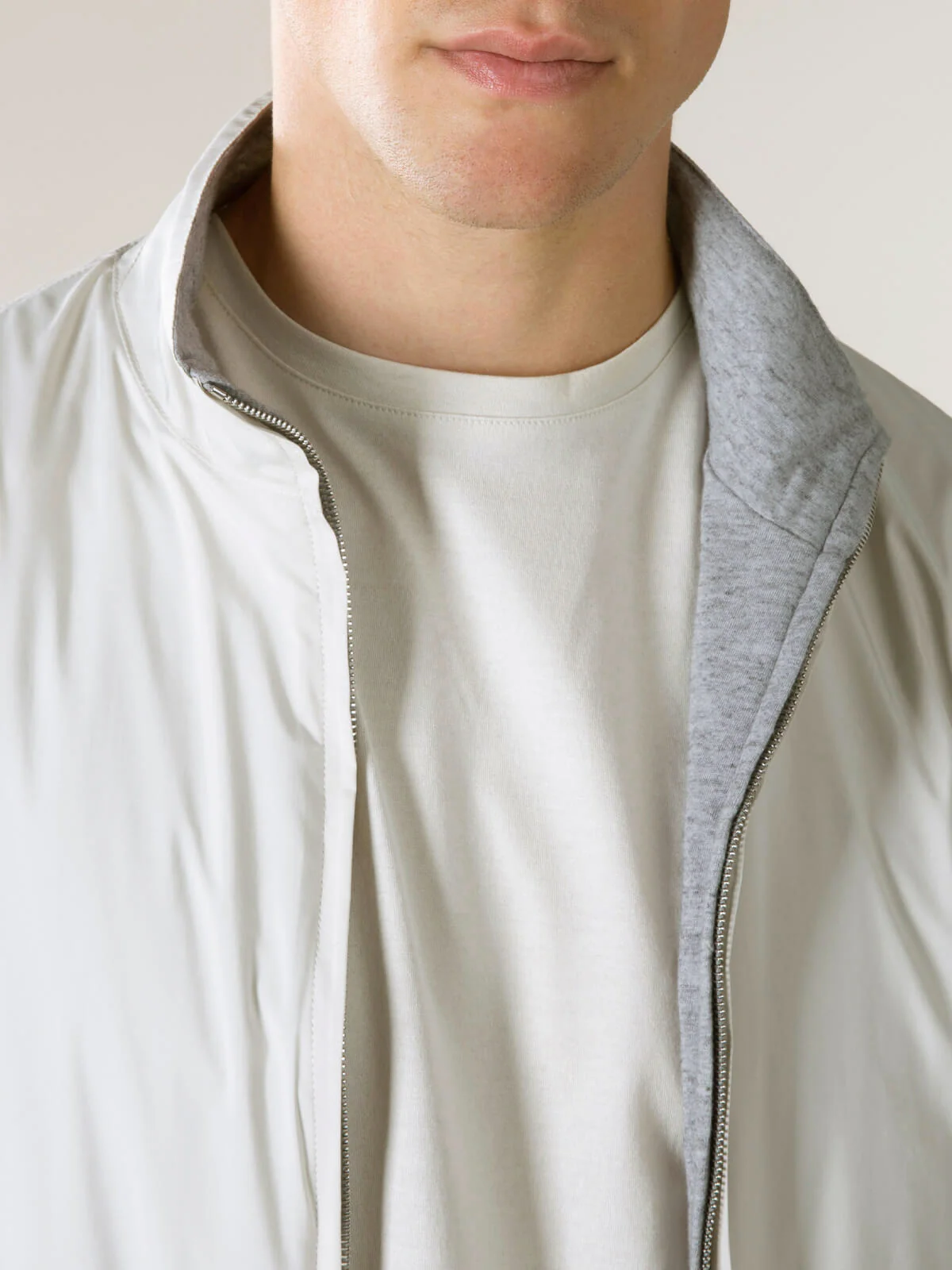 Ecru Reversible Resort Jacket - Image 4