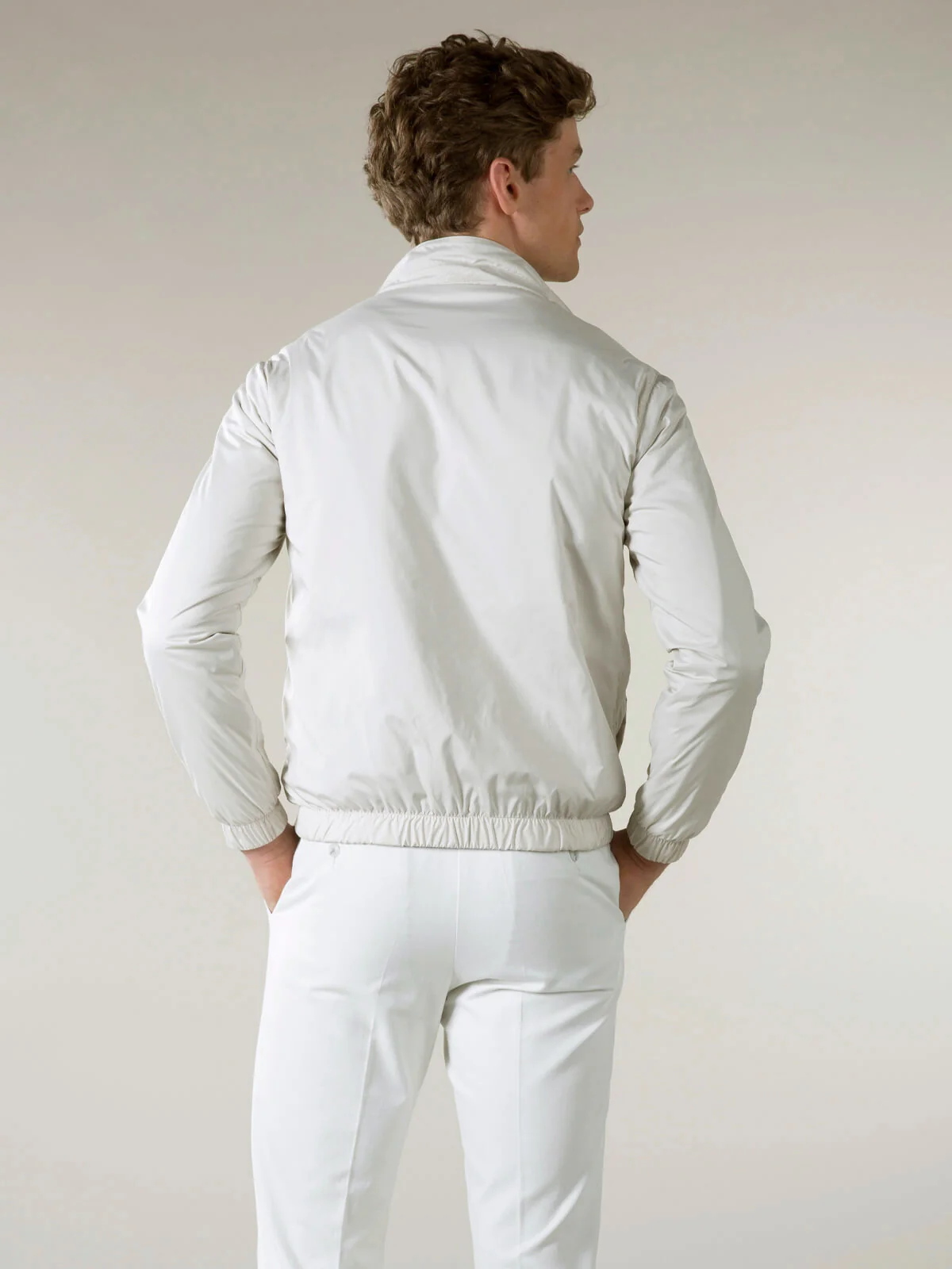 Ecru Reversible Resort Jacket - Image 6