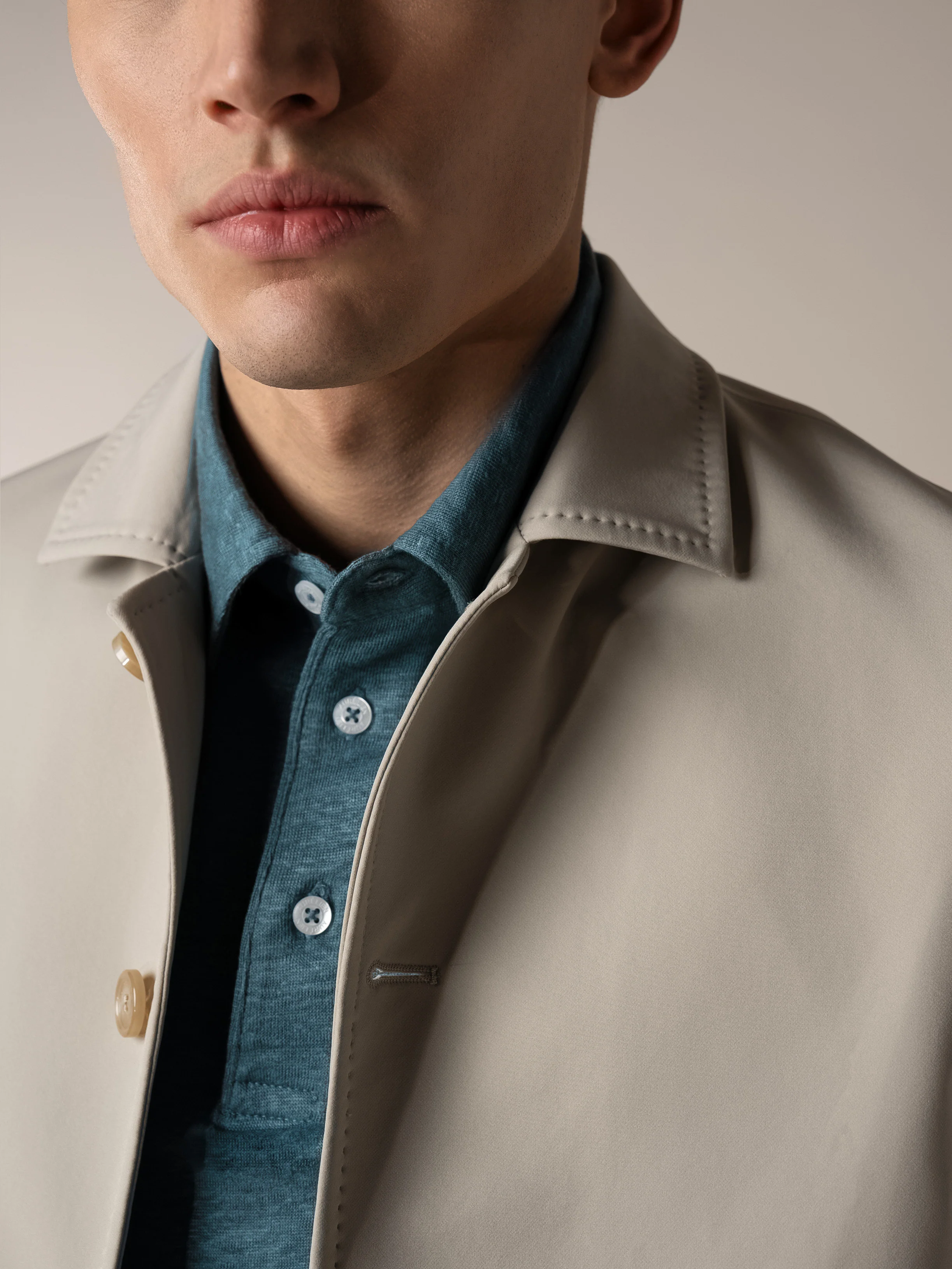 Ecru Technical Leisure Blazer - Image 3