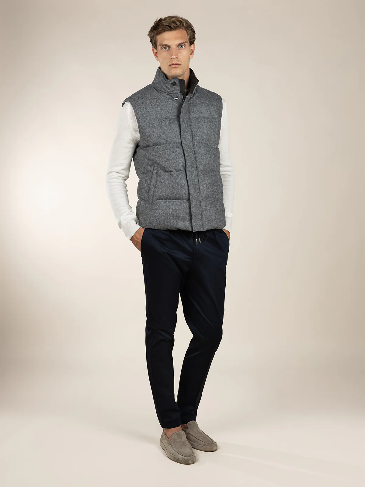 Grey AUR1 Body Warmer - Image 6
