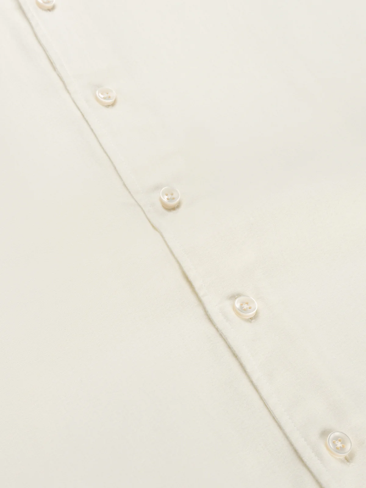 Ivory Flannel Shirt - Image 6