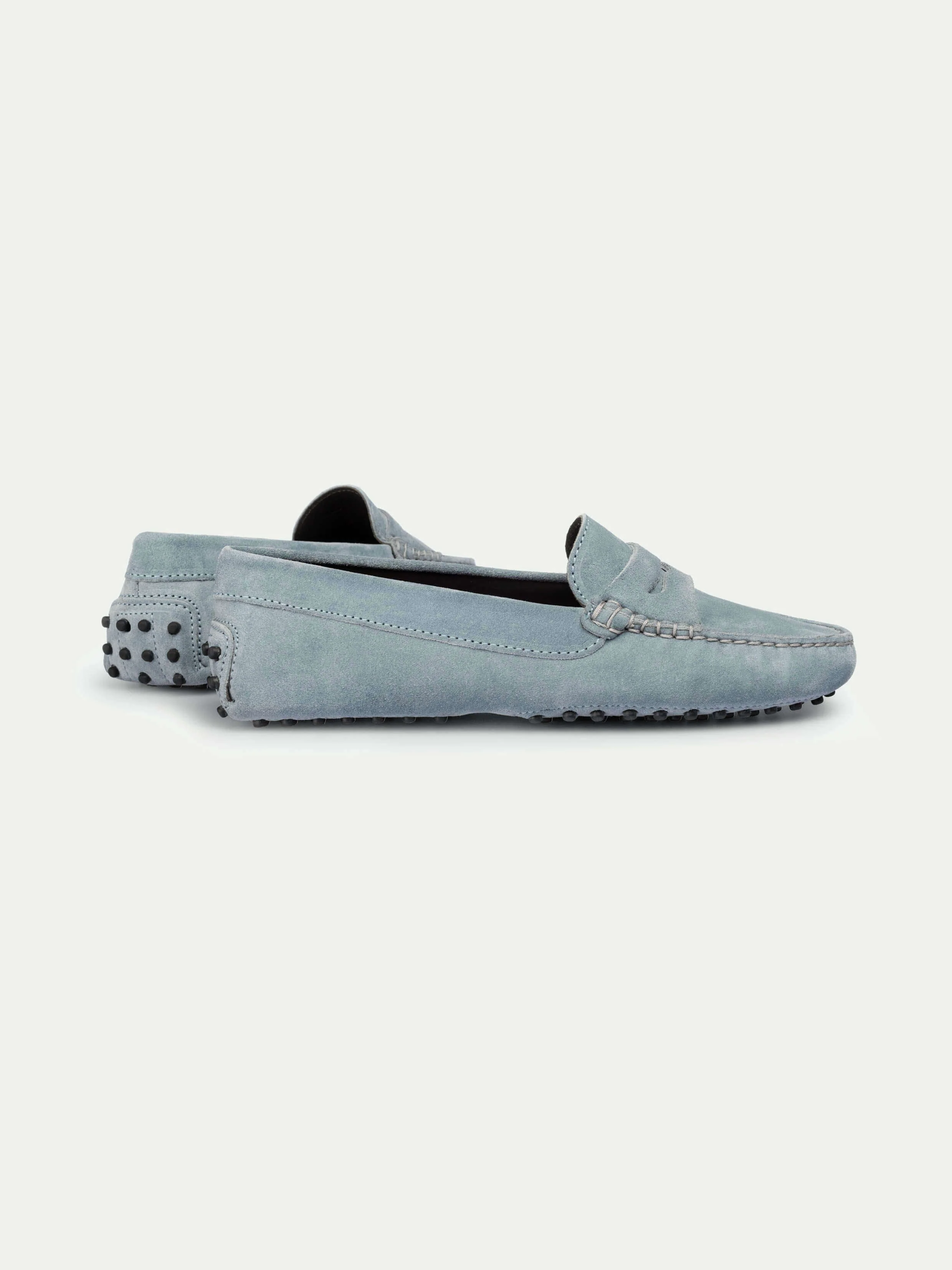 Jeans Suede Driving Shoes - Image 4